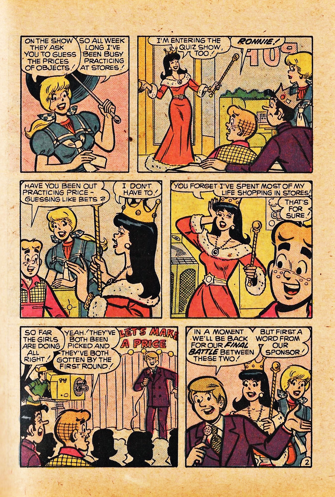 Read online Betty and Veronica Digest Magazine comic -  Issue #30 - 51