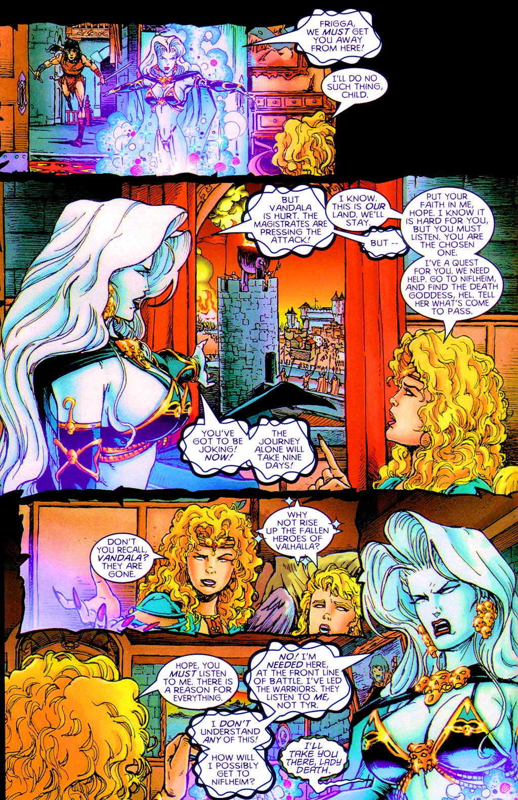 Read online Lady Death IV: The Crucible comic -  Issue #3 - 6