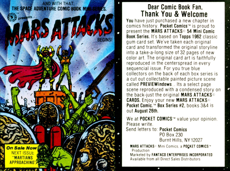 Read online Mars Attacks (1988) comic -  Issue #1 - 18