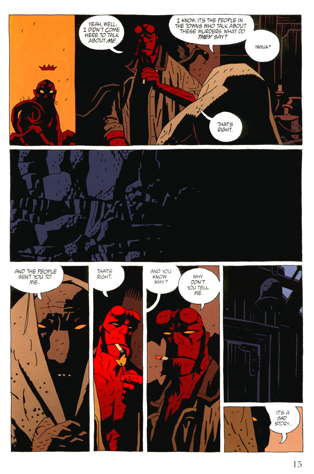 Read online The Dark Horse Book of Witchcraft comic -  Issue # TPB - 17
