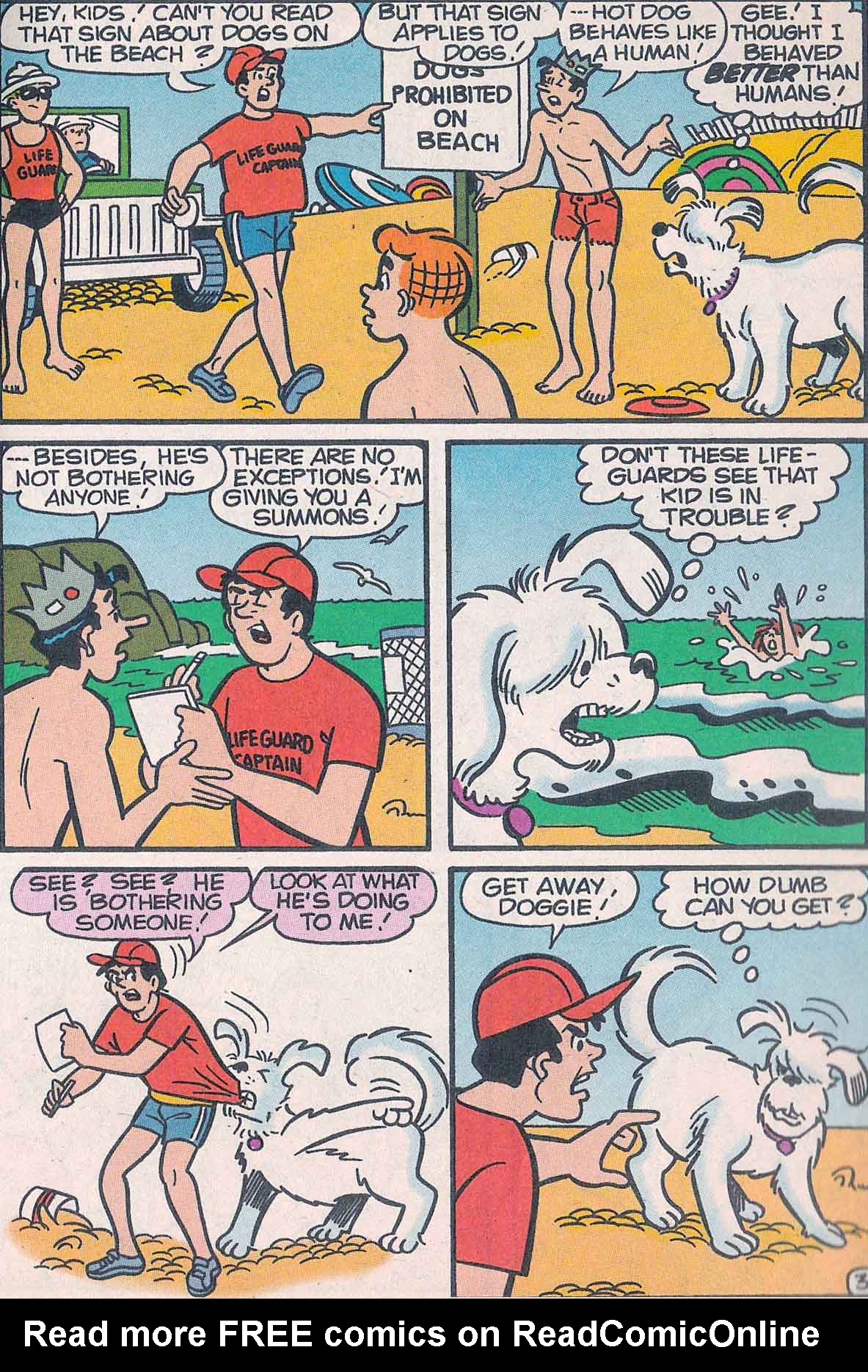 Read online Jughead's Double Digest Magazine comic -  Issue #61 - 155