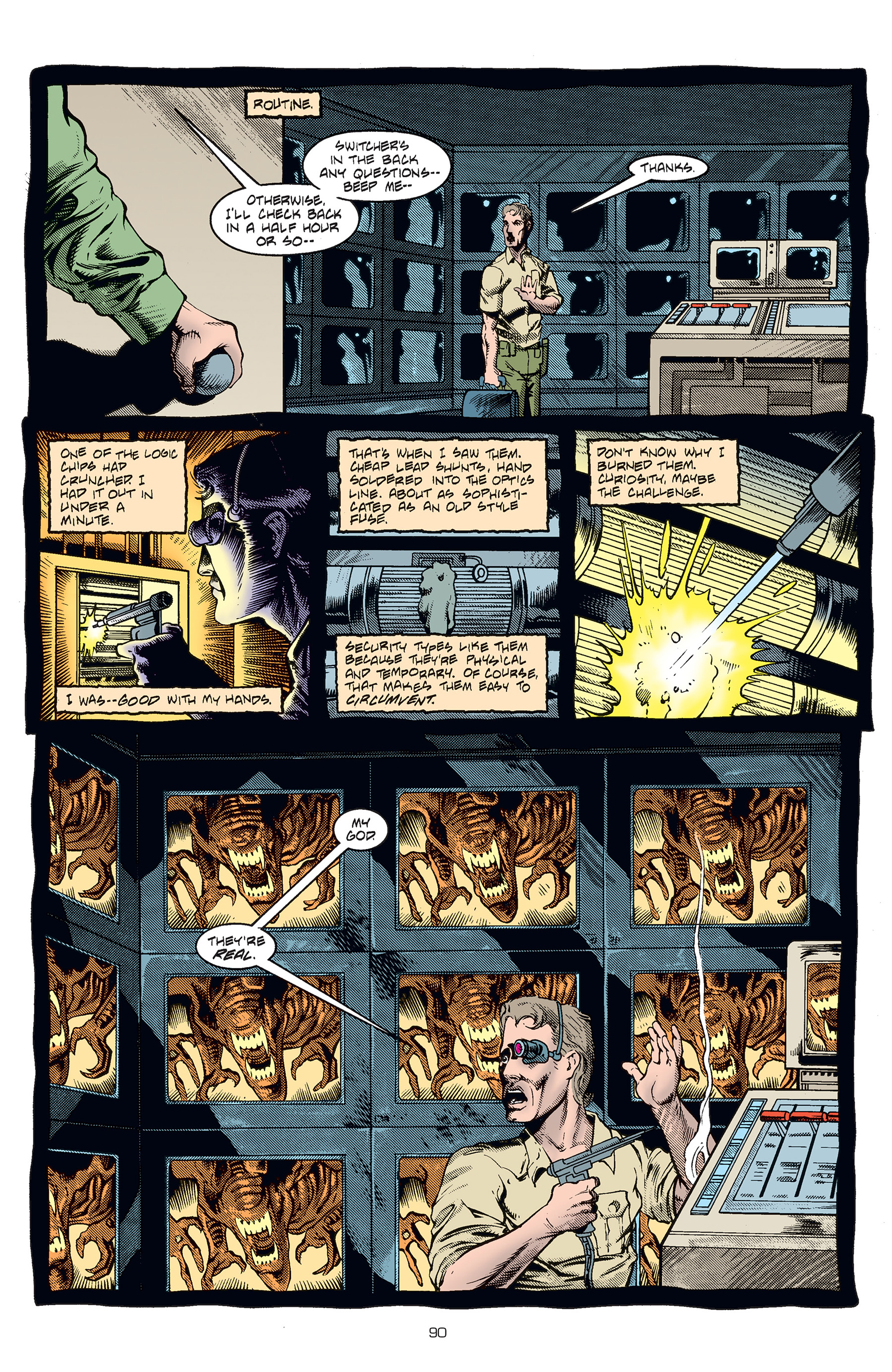 Read online Aliens: The Essential Comics comic -  Issue # TPB (Part 1) - 91