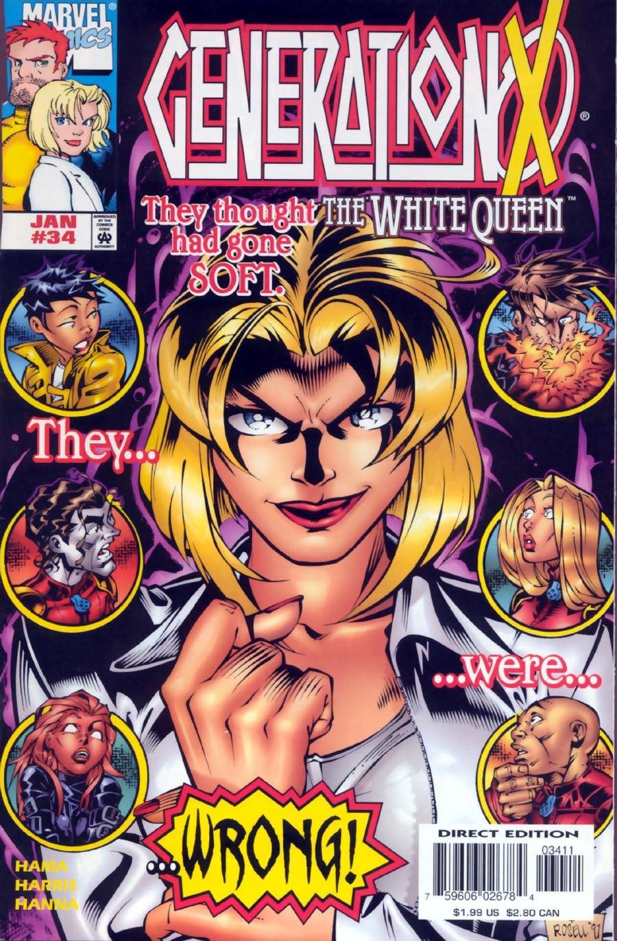 Read online Generation X comic -  Issue #34 - 1
