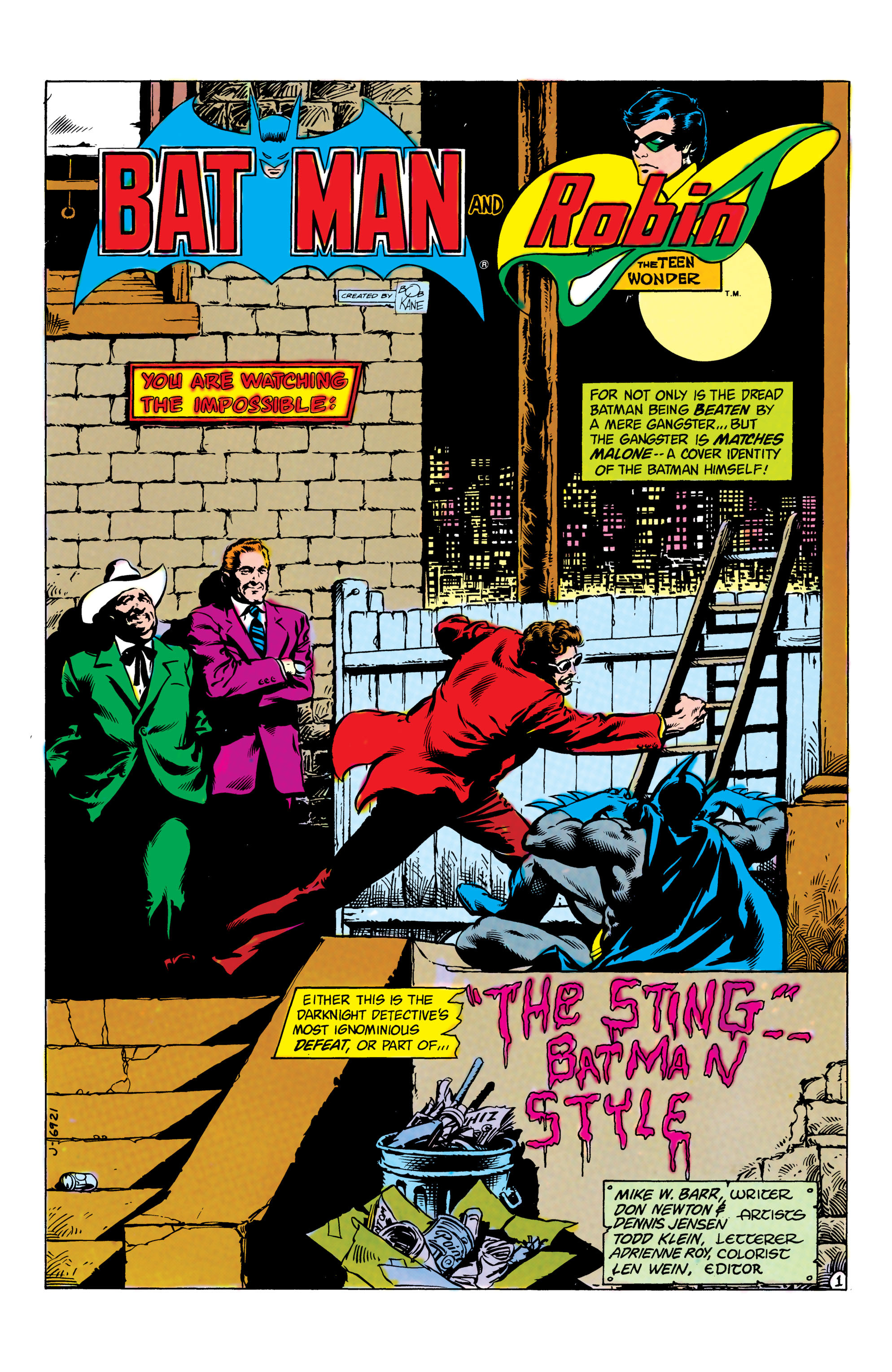 Read online Batman (1940) comic -  Issue #353 - 18
