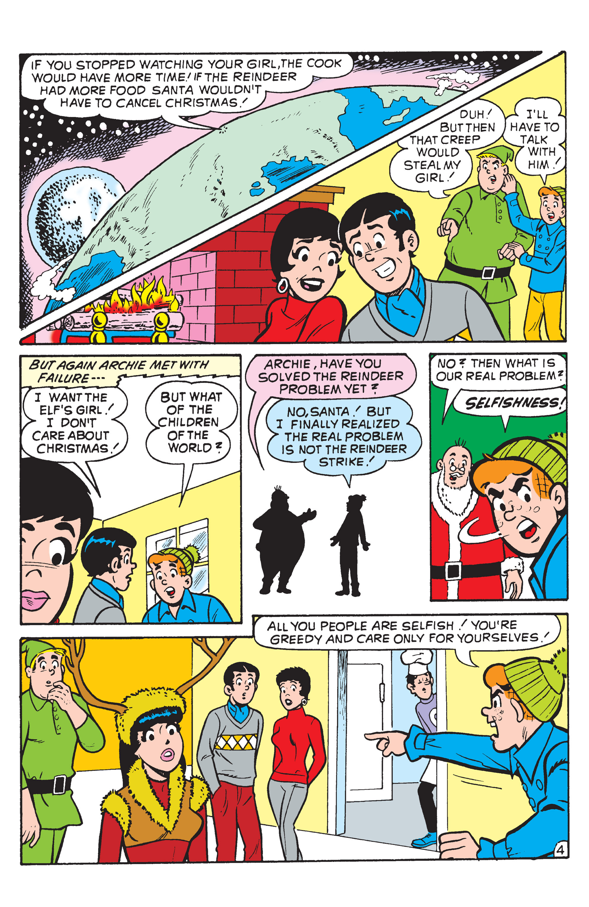 Read online Archie Meets Santa comic -  Issue # TPB - 6
