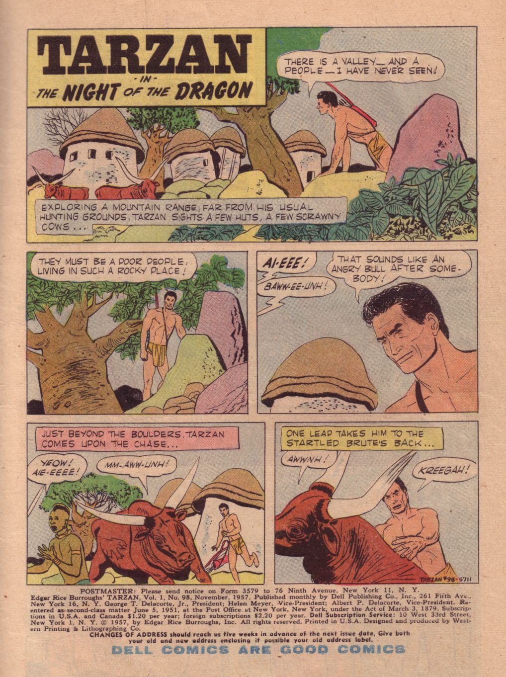Read online Tarzan (1948) comic -  Issue #98 - 3