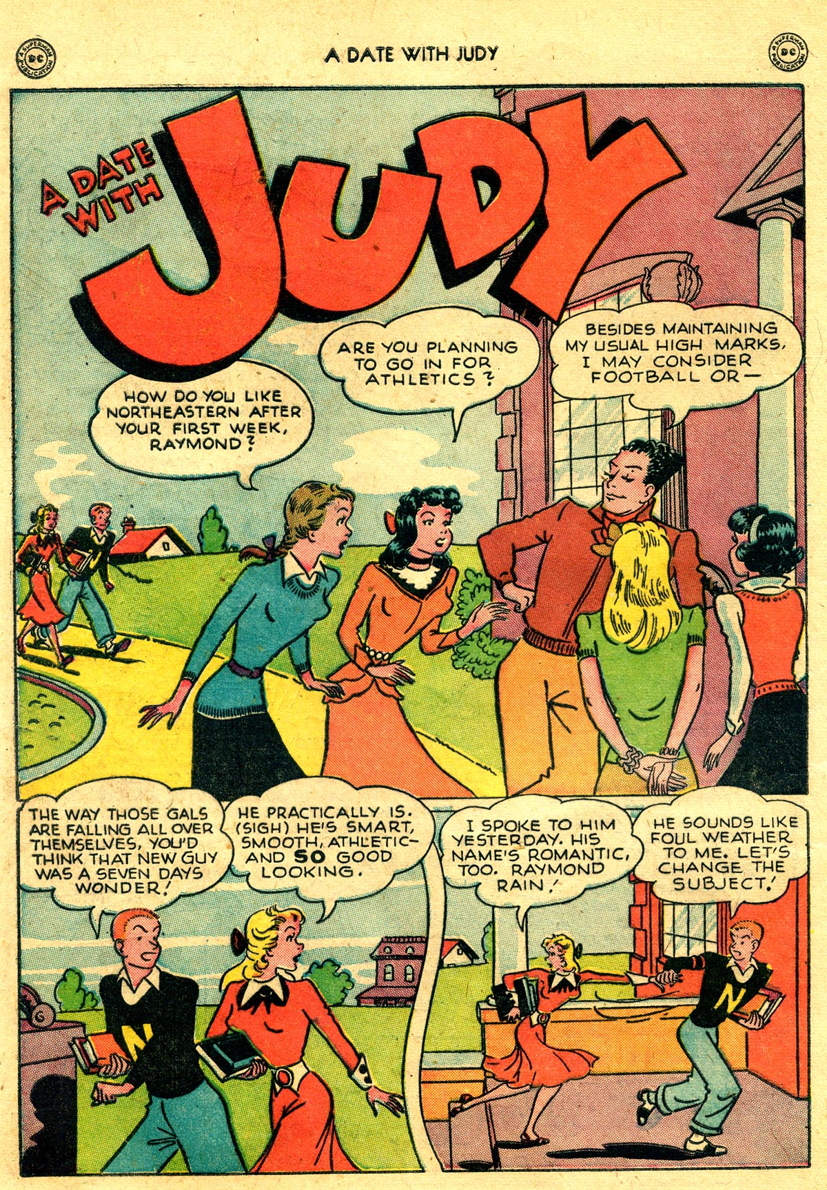 Read online A Date with Judy comic -  Issue #4 - 12