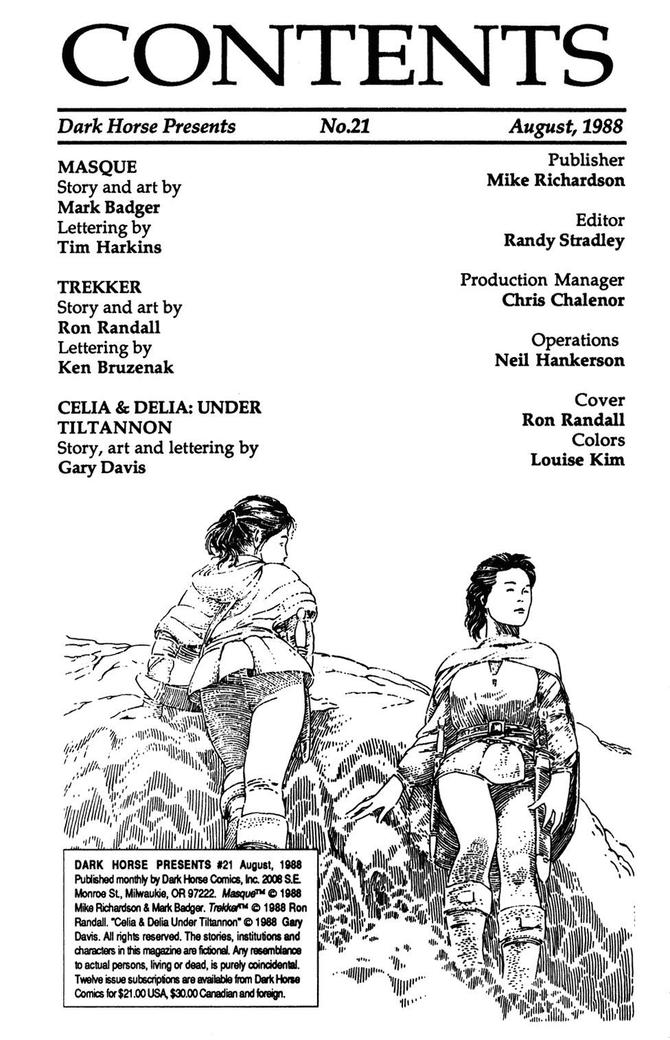 Read online Dark Horse Presents (1986) comic -  Issue #21 - 2