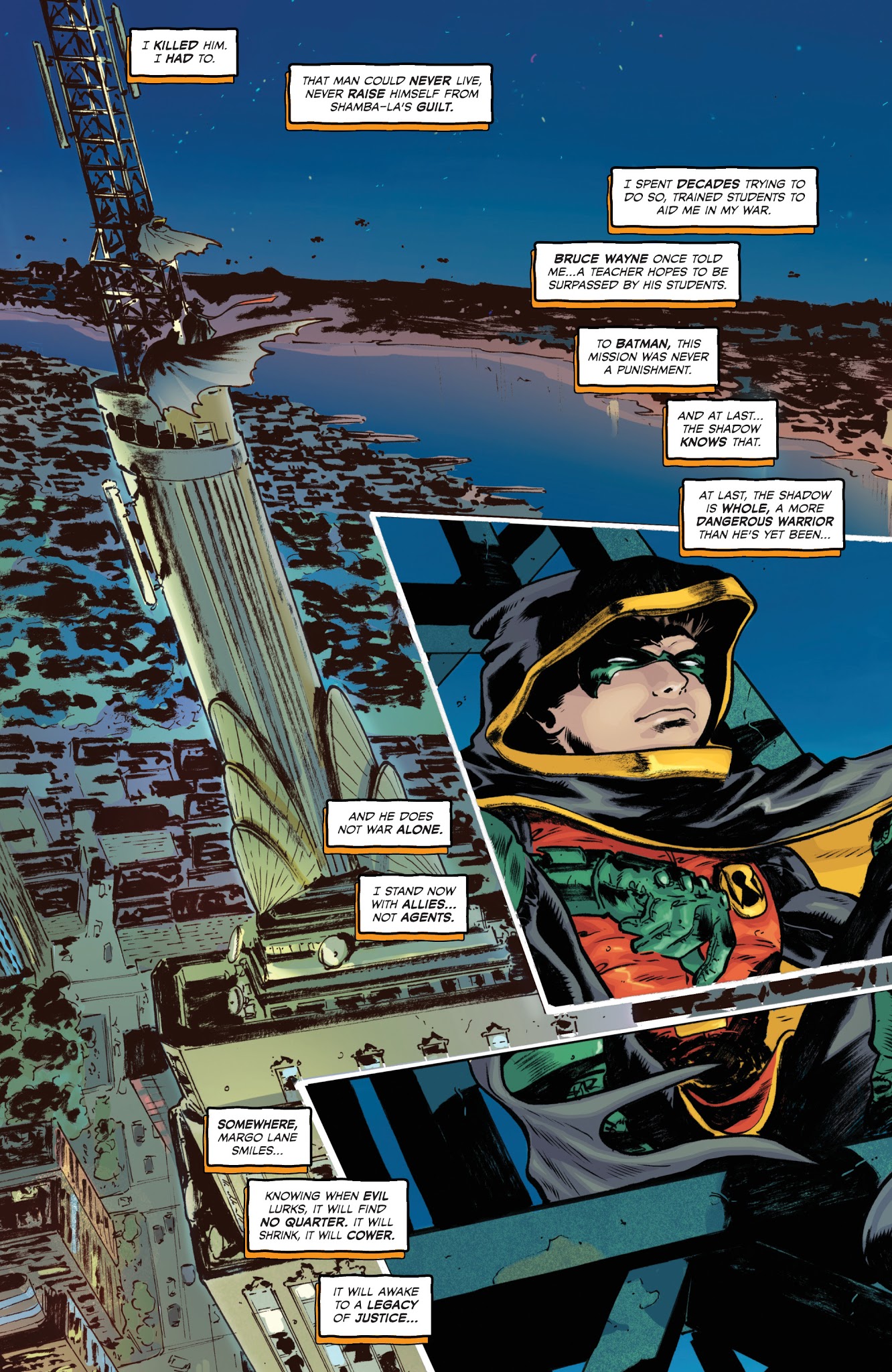 Read online The Shadow/Batman comic -  Issue #6 - 25