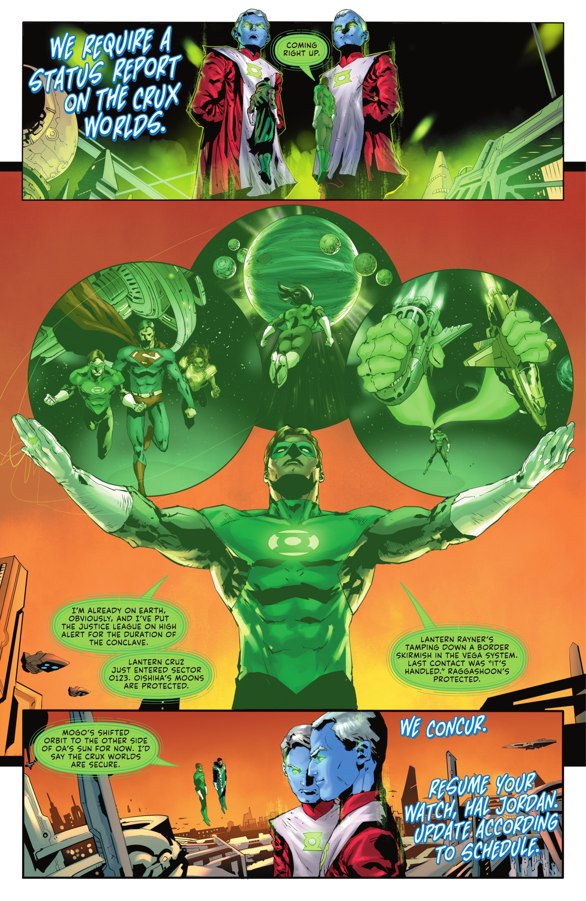 Read online Green Lantern (2021) comic -  Issue #1 - 8