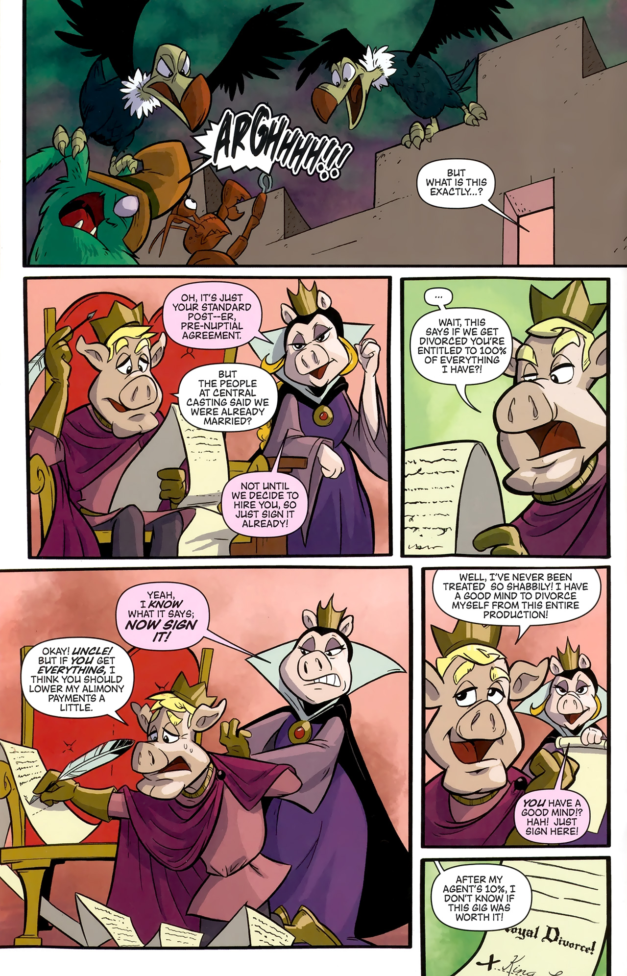 Read online Muppet Snow White comic -  Issue #4 - 14