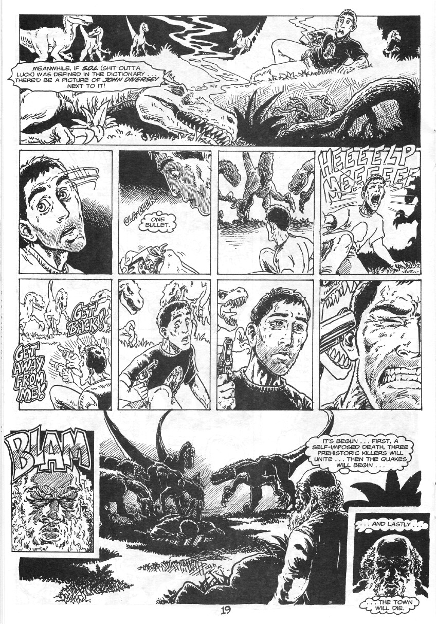 Read online Cavewoman: Rain comic -  Issue #8 - 21