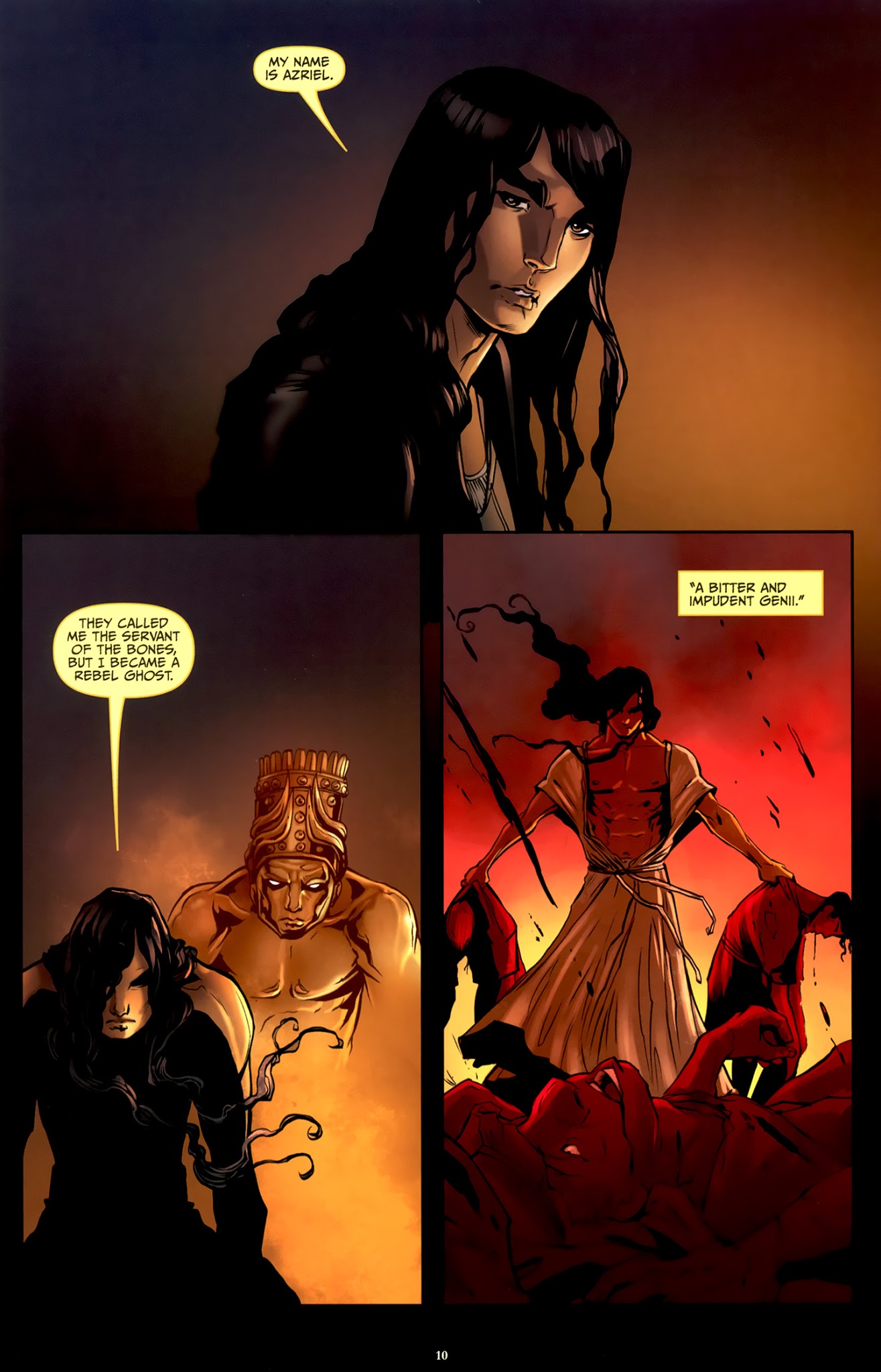 Read online Servant of the Bones comic -  Issue #1 - 12