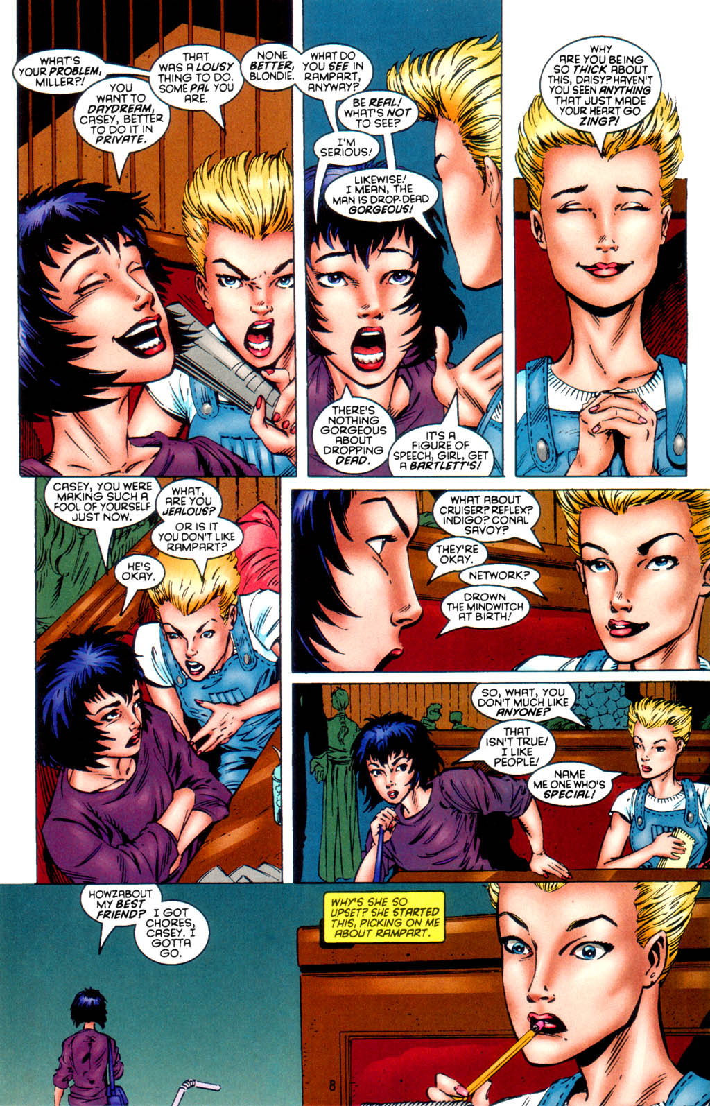 Read online Sovereign Seven comic -  Issue #21 - 8