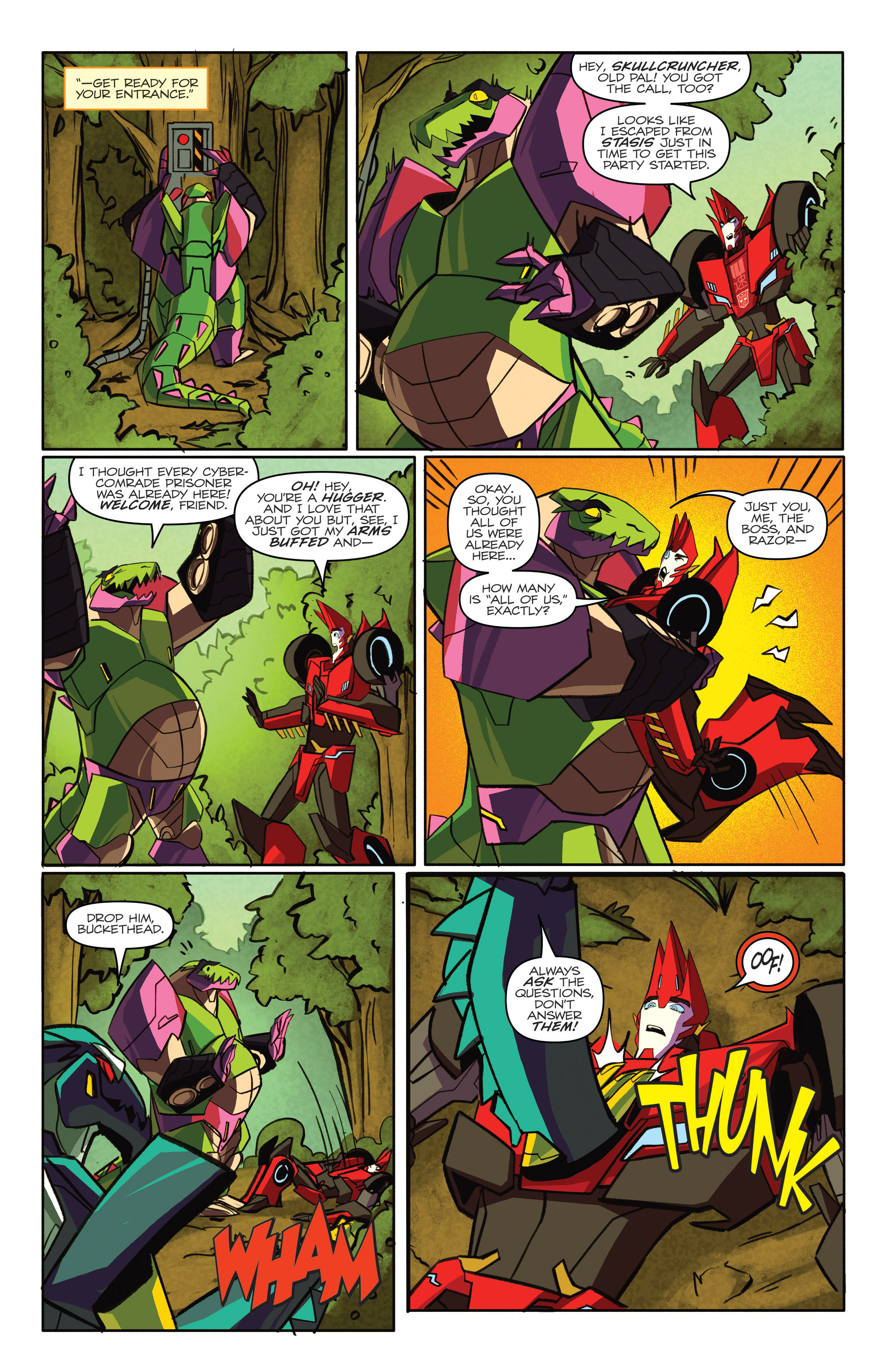 Read online Transformers: Robots In Disguise (2015) comic -  Issue #4 - 13