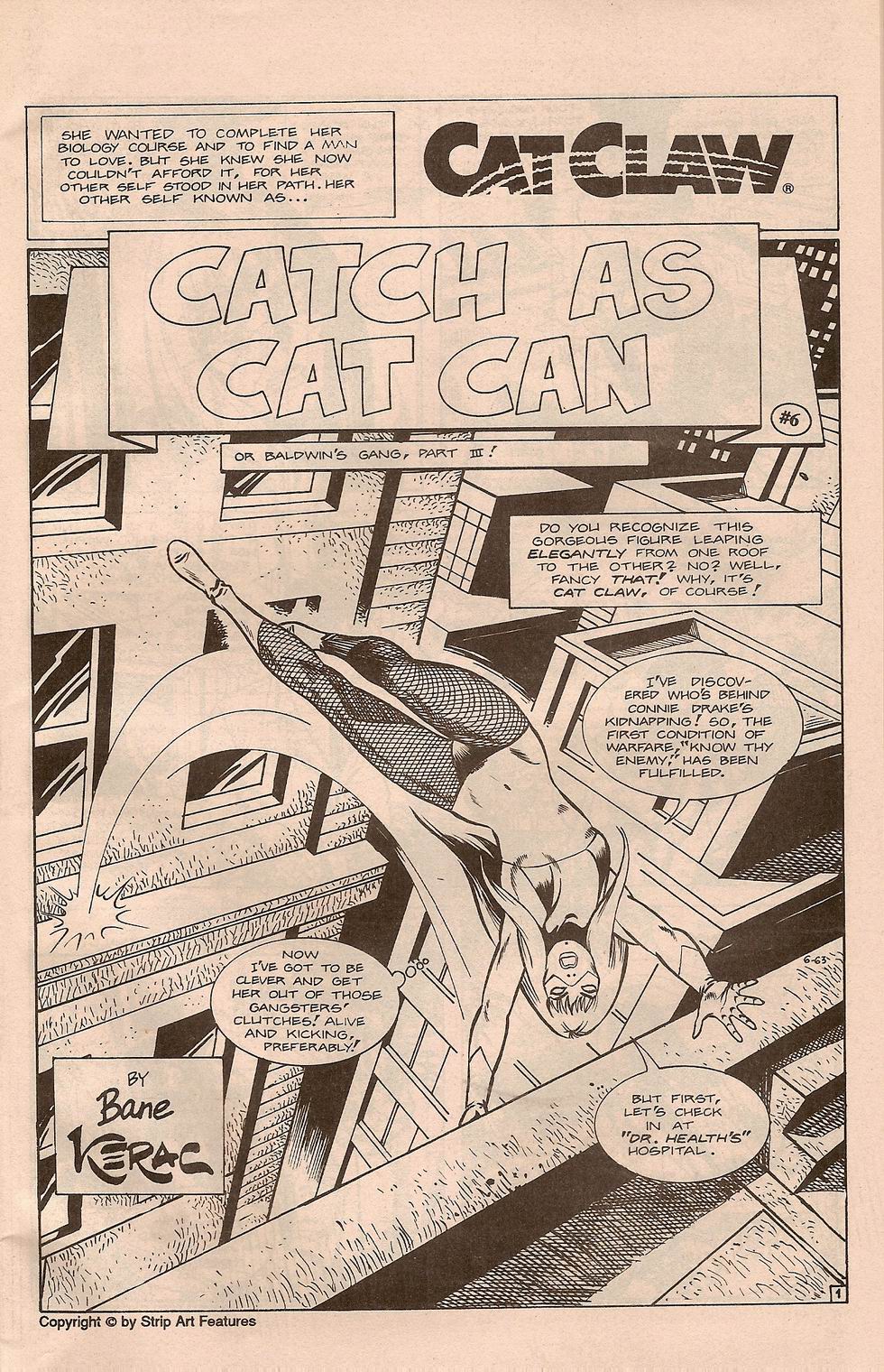 Read online Cat Claw comic -  Issue #3 - 3