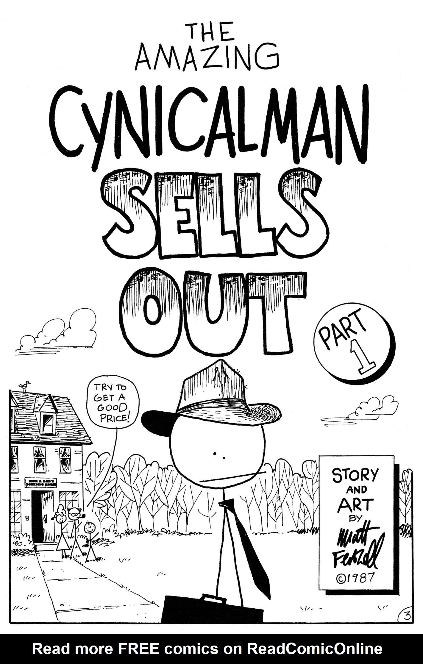 Read online Amazing Cynicalman comic -  Issue # Full - 5