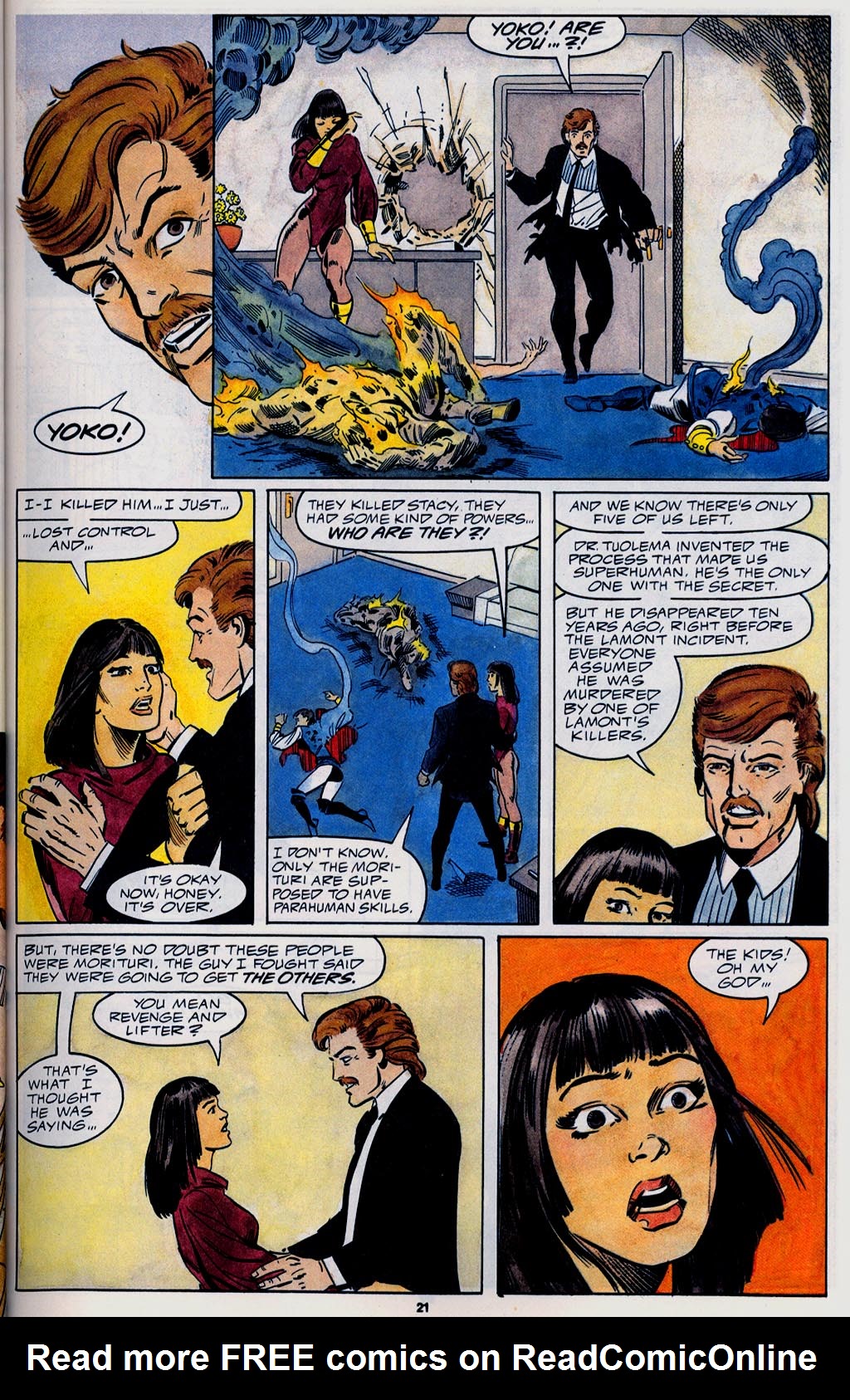Read online Strikeforce: Morituri Electric Undertow comic -  Issue #1 - 22