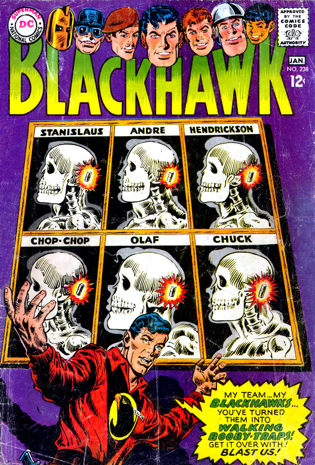 Read online Blackhawk (1957) comic -  Issue #238 - 1