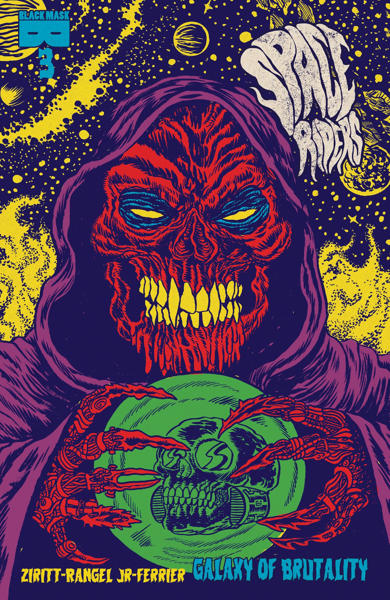 Read online Space Riders: Galaxy of Brutality comic -  Issue #3 - 1