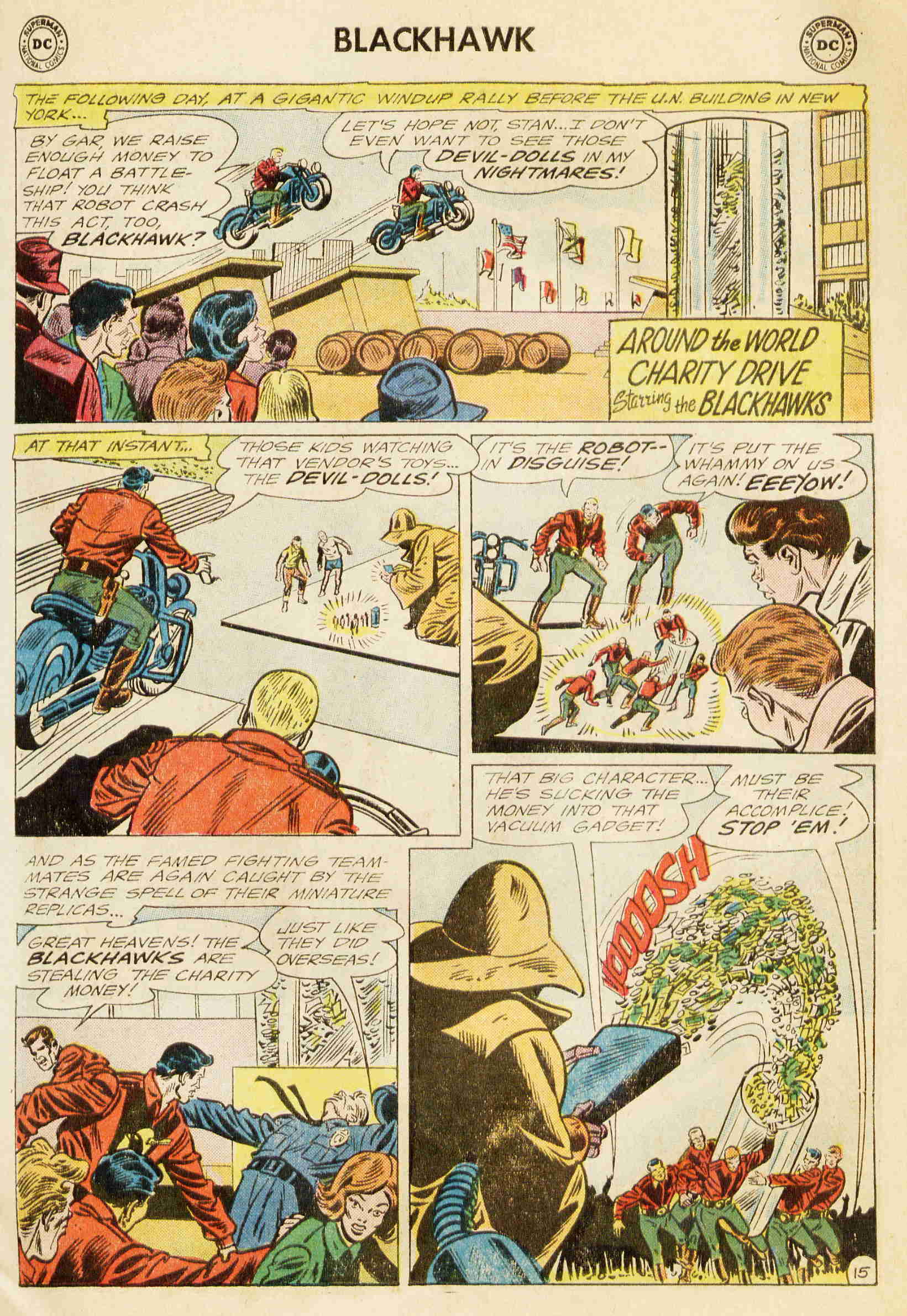 Read online Blackhawk (1957) comic -  Issue #207 - 17
