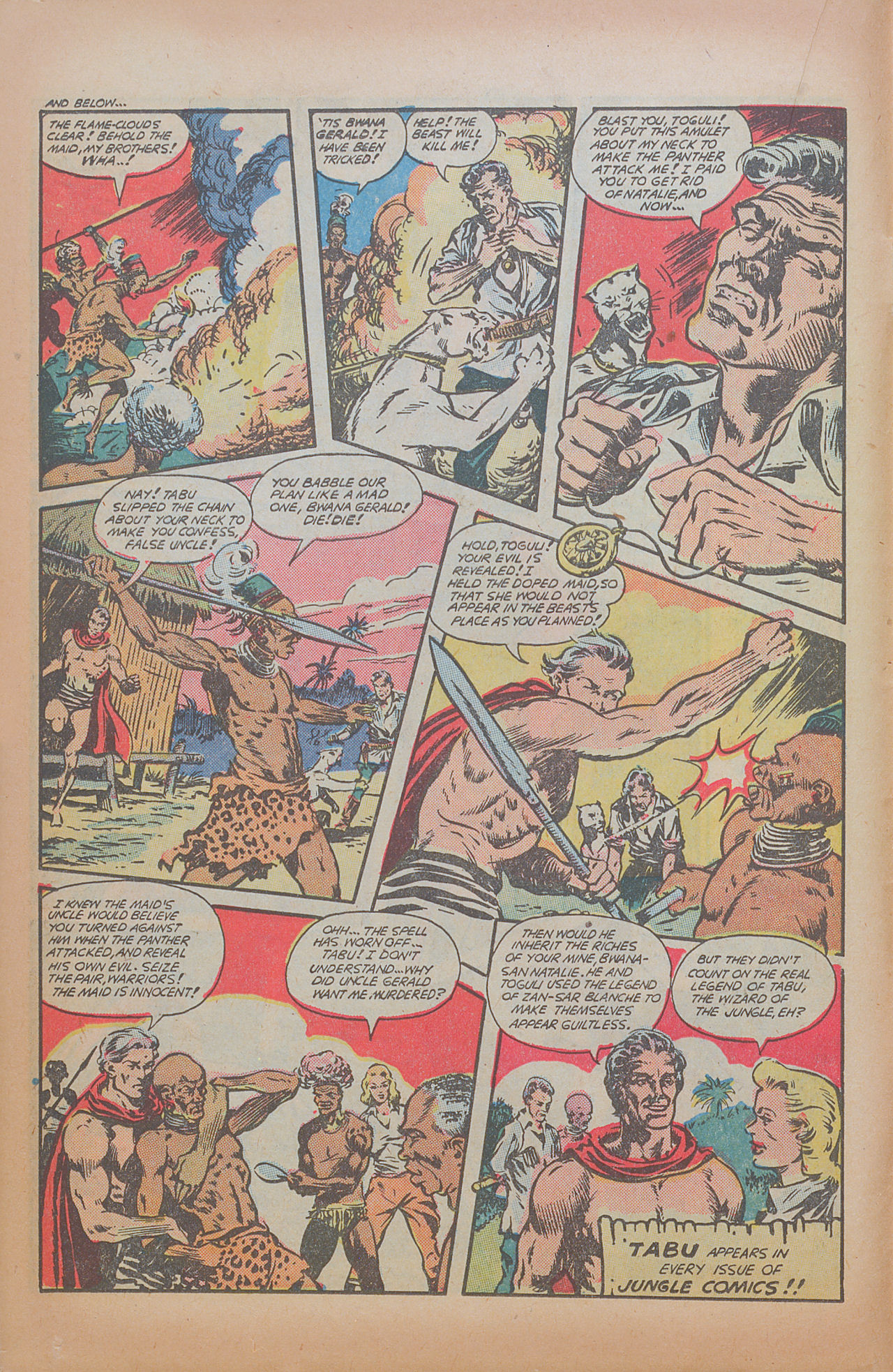 Read online Jungle Comics comic -  Issue #113 - 18