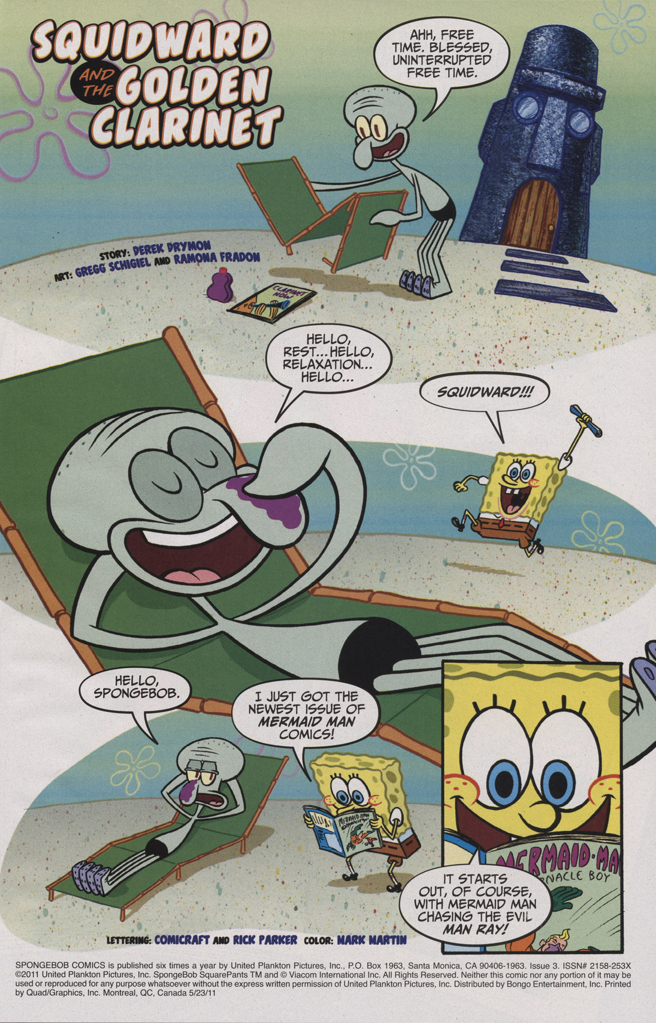 Read online SpongeBob Comics comic -  Issue #3 - 3