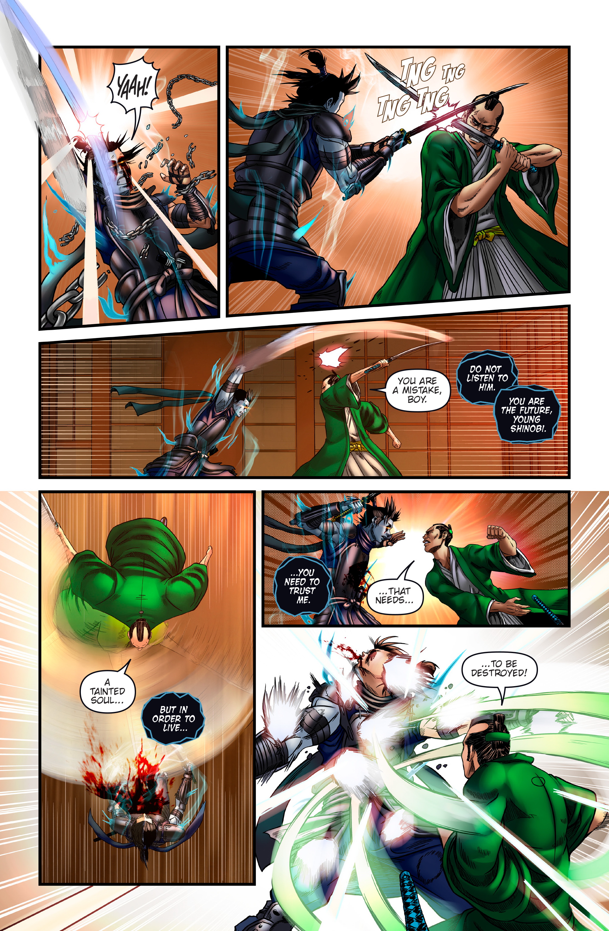 Read online Honor and Curse comic -  Issue #6 - 11