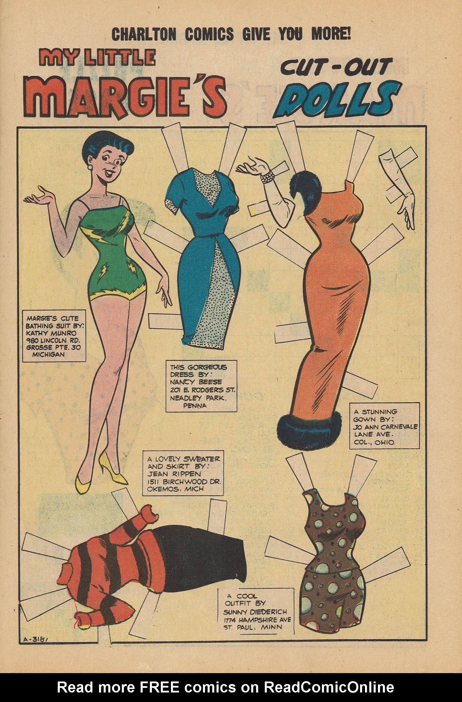 Read online My Little Margie (1954) comic -  Issue #50 - 23