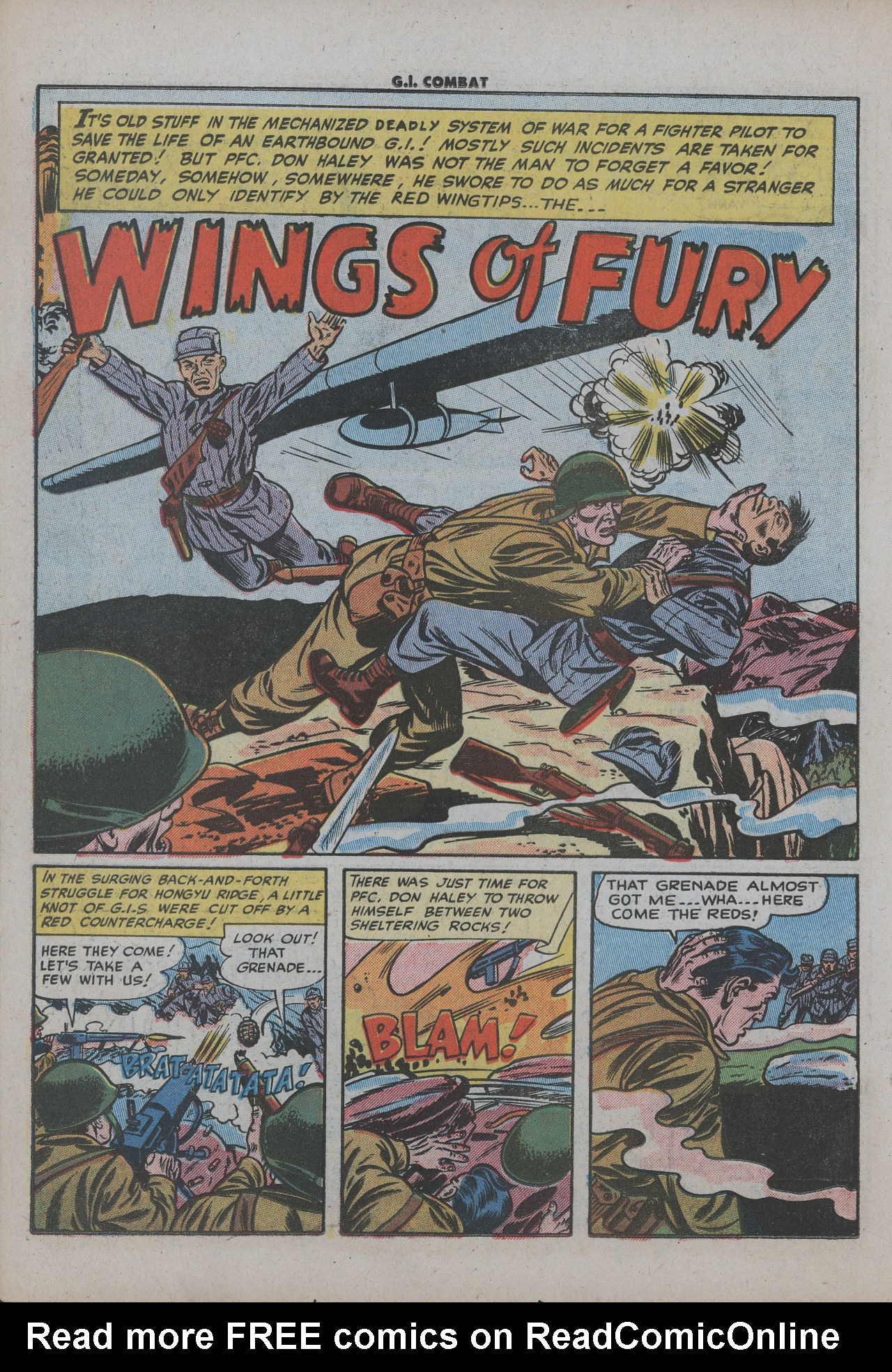 Read online G.I. Combat (1952) comic -  Issue #33 - 19
