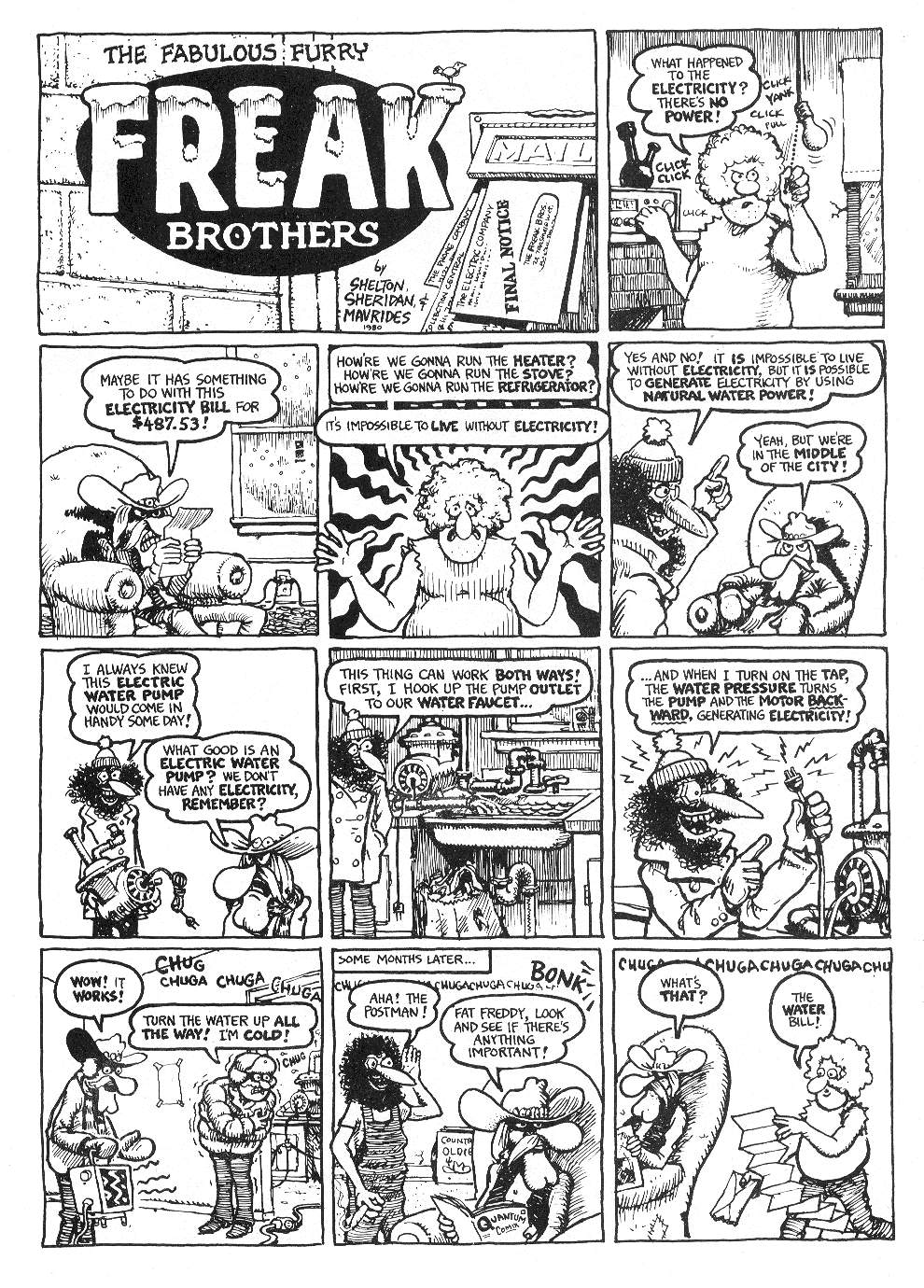 Read online The Fabulous Furry Freak Brothers comic -  Issue #7 - 41