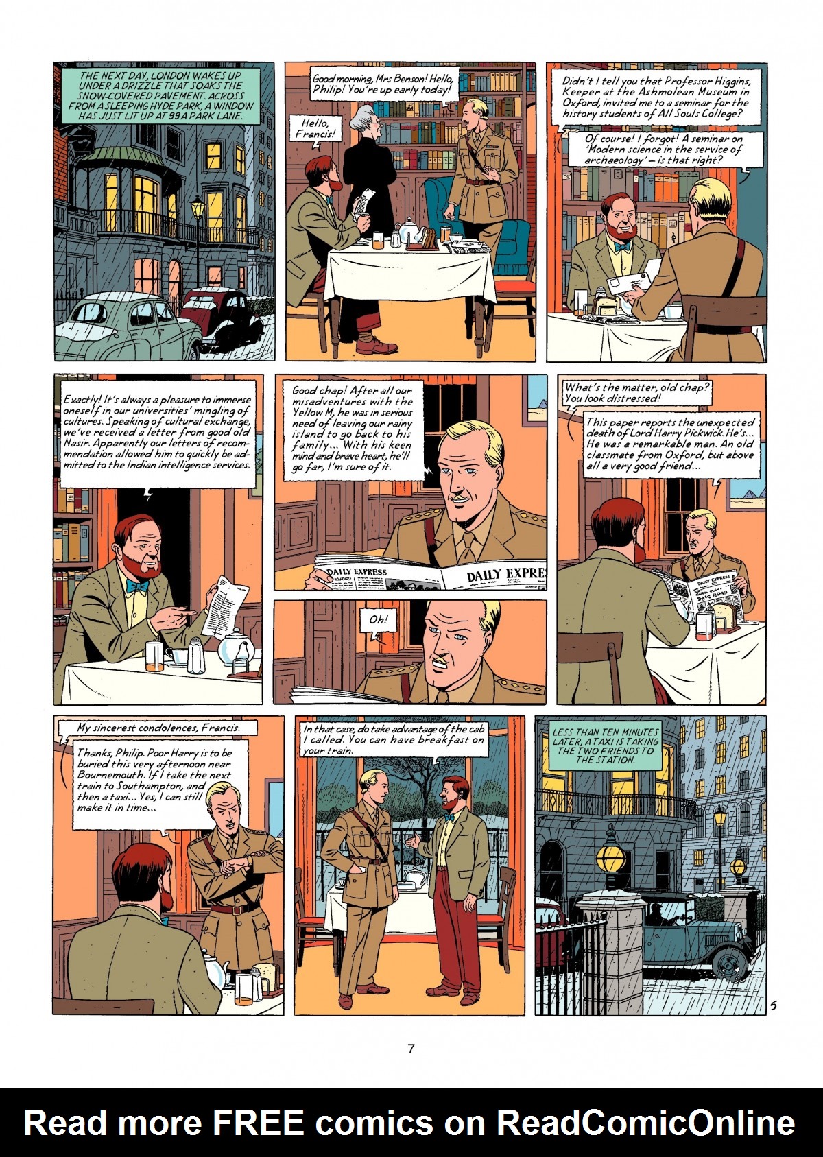 Read online Blake & Mortimer comic -  Issue #18 - 7