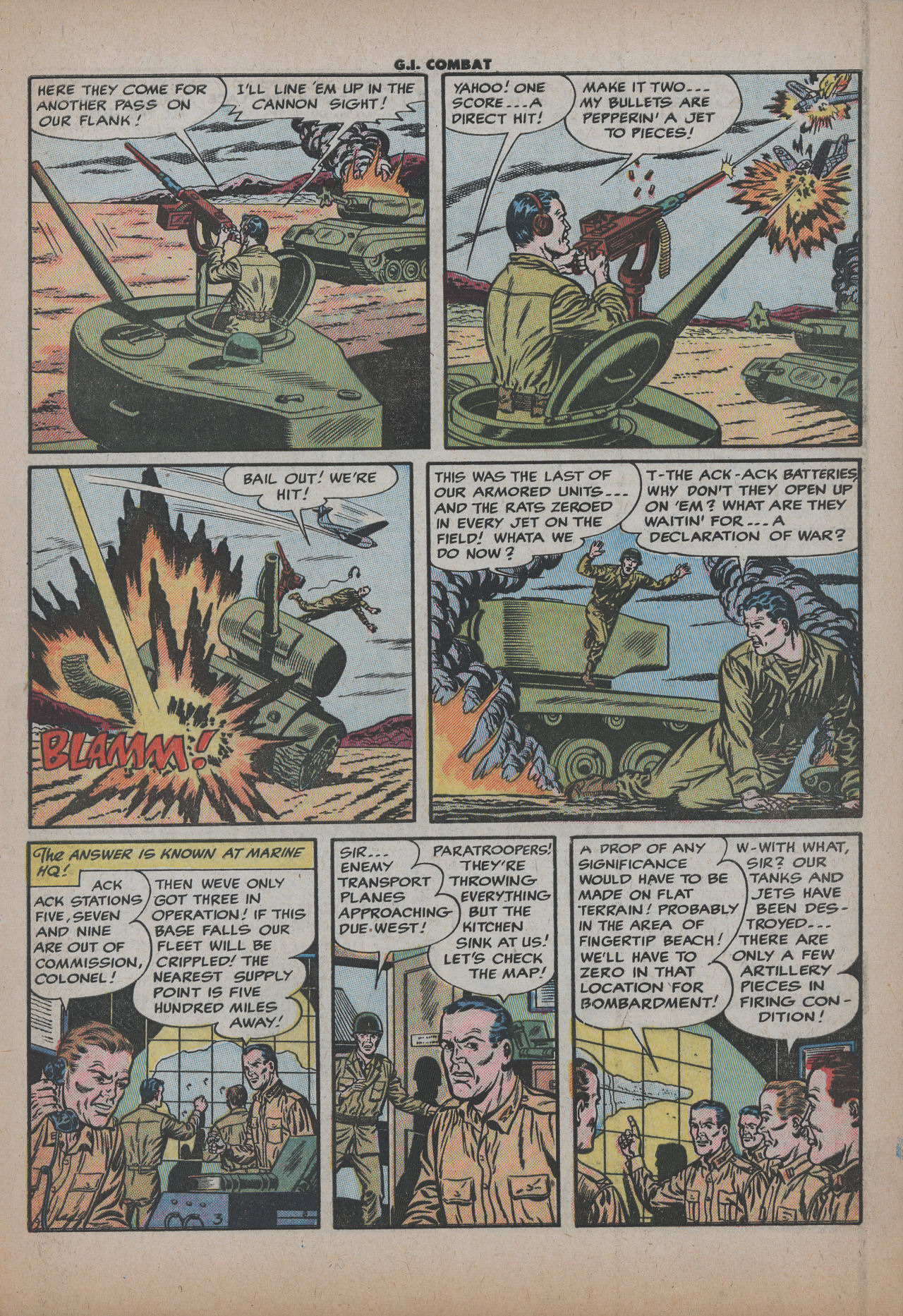 Read online G.I. Combat (1952) comic -  Issue #26 - 5