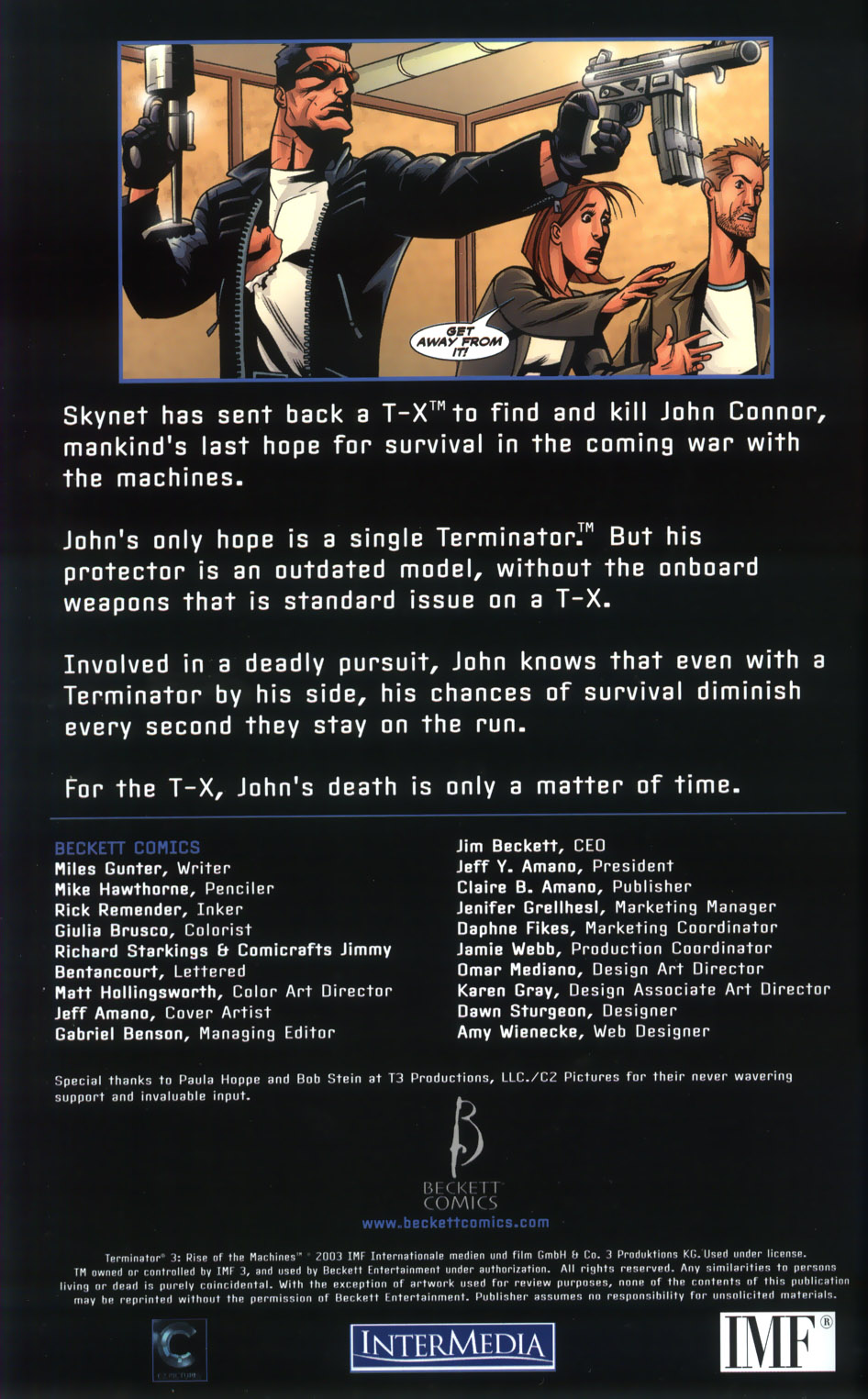 Read online Terminator 3 comic -  Issue #4 - 2