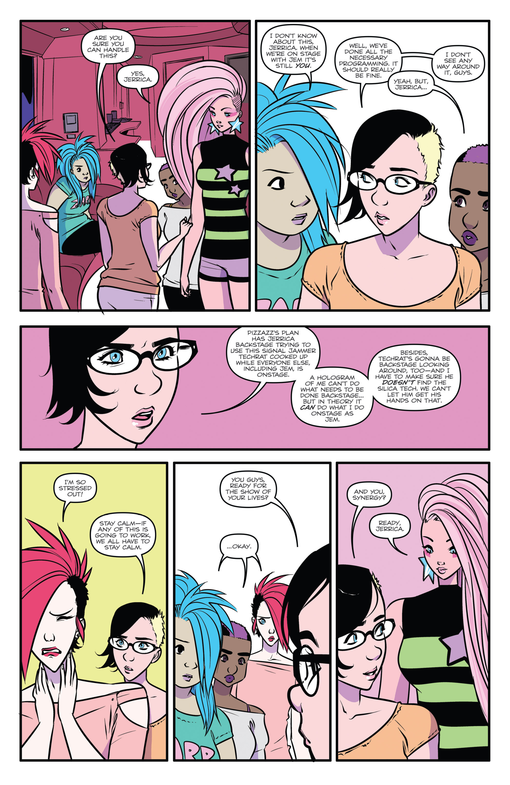 Read online Jem and The Holograms comic -  Issue #16 - 12