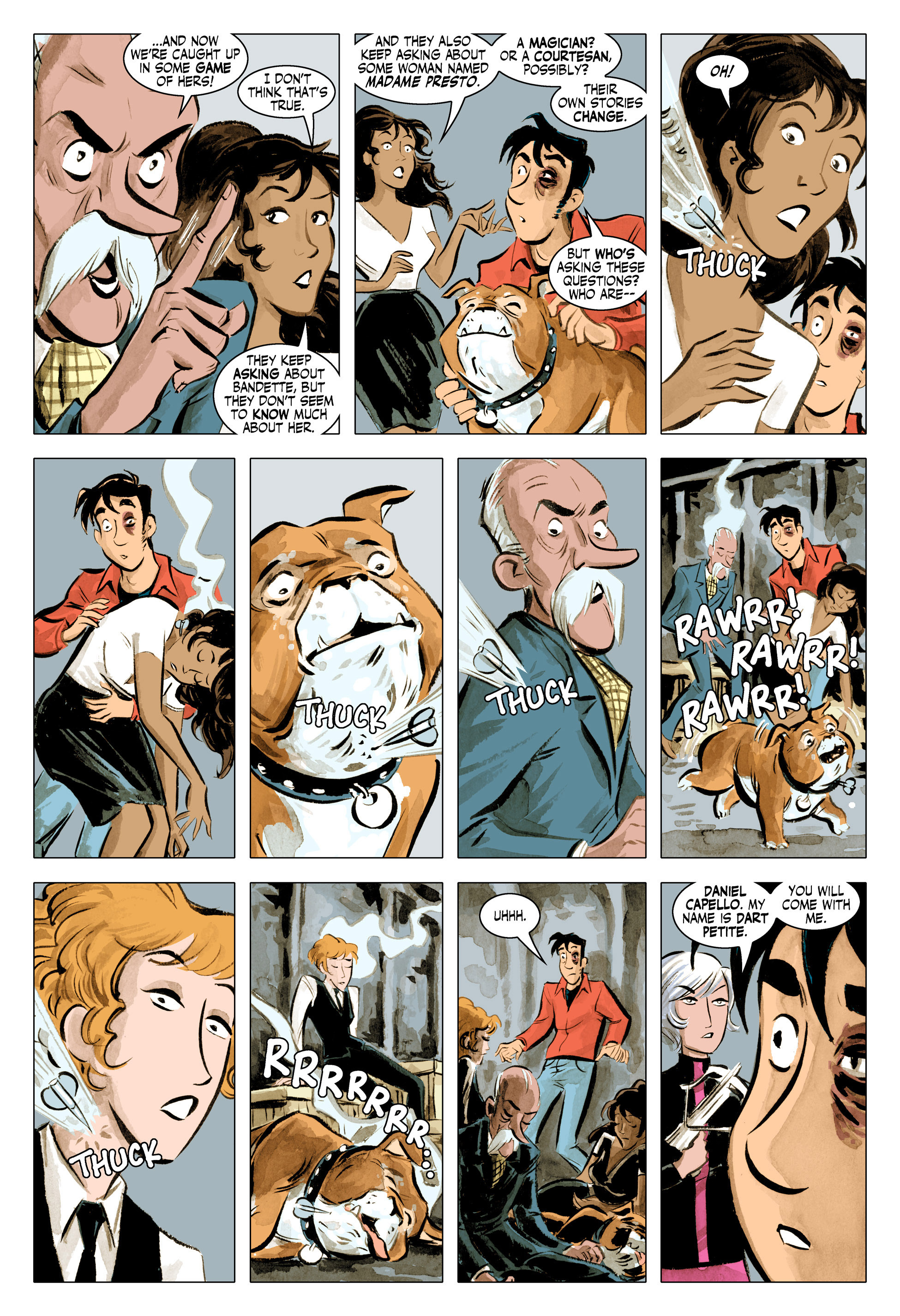 Read online Bandette (2012) comic -  Issue #11 - 13
