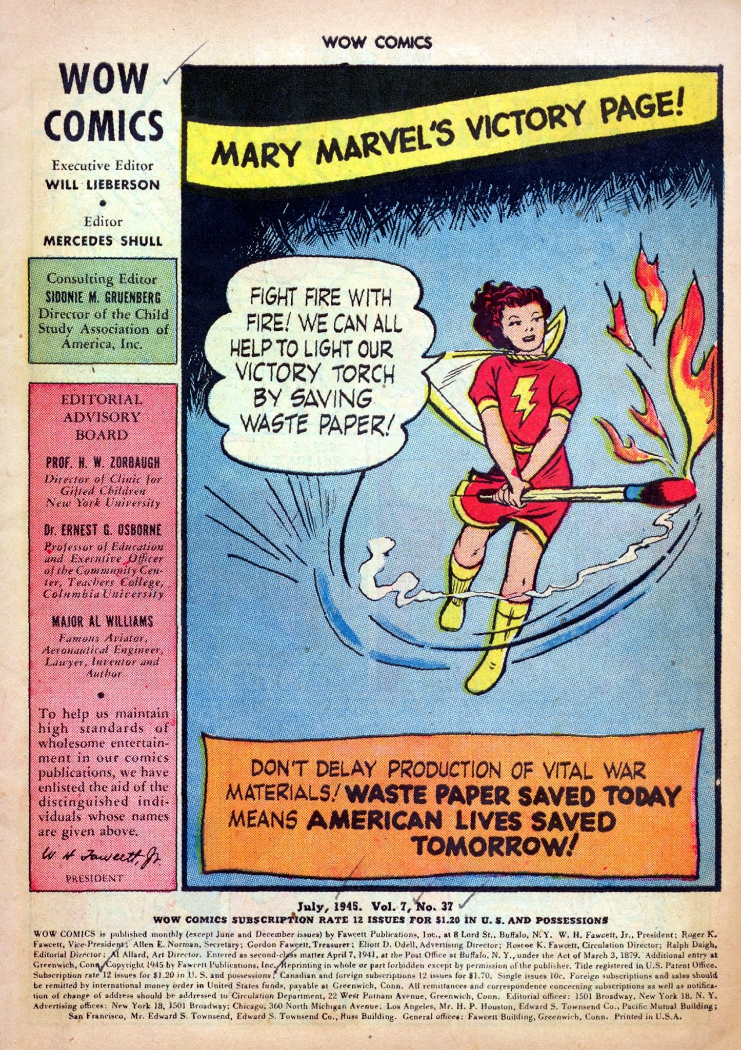 Read online Wow Comics comic -  Issue #37 - 3