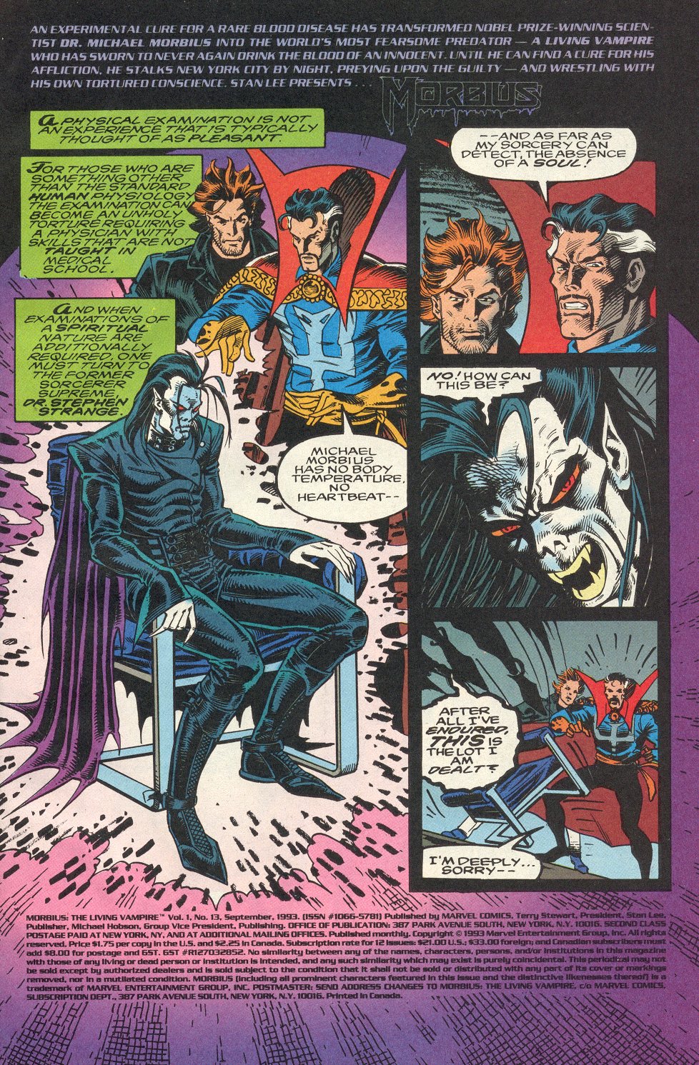 Read online Morbius: The Living Vampire (1992) comic -  Issue #13 - 4