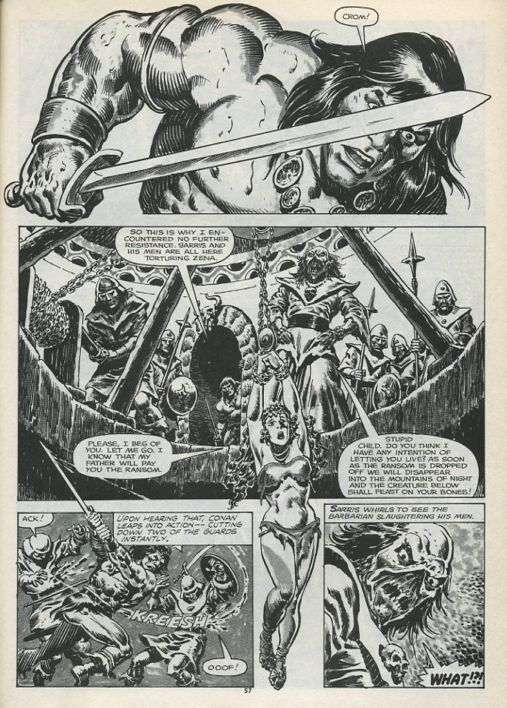 Read online The Savage Sword Of Conan comic -  Issue #179 - 59