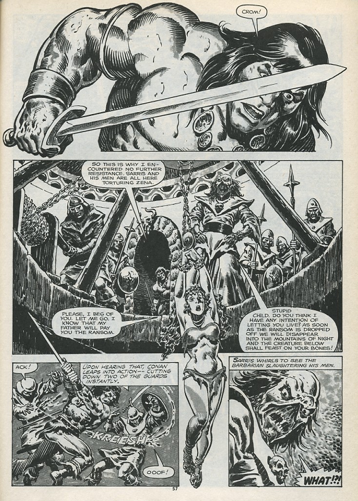 The Savage Sword Of Conan issue 179 - Page 59