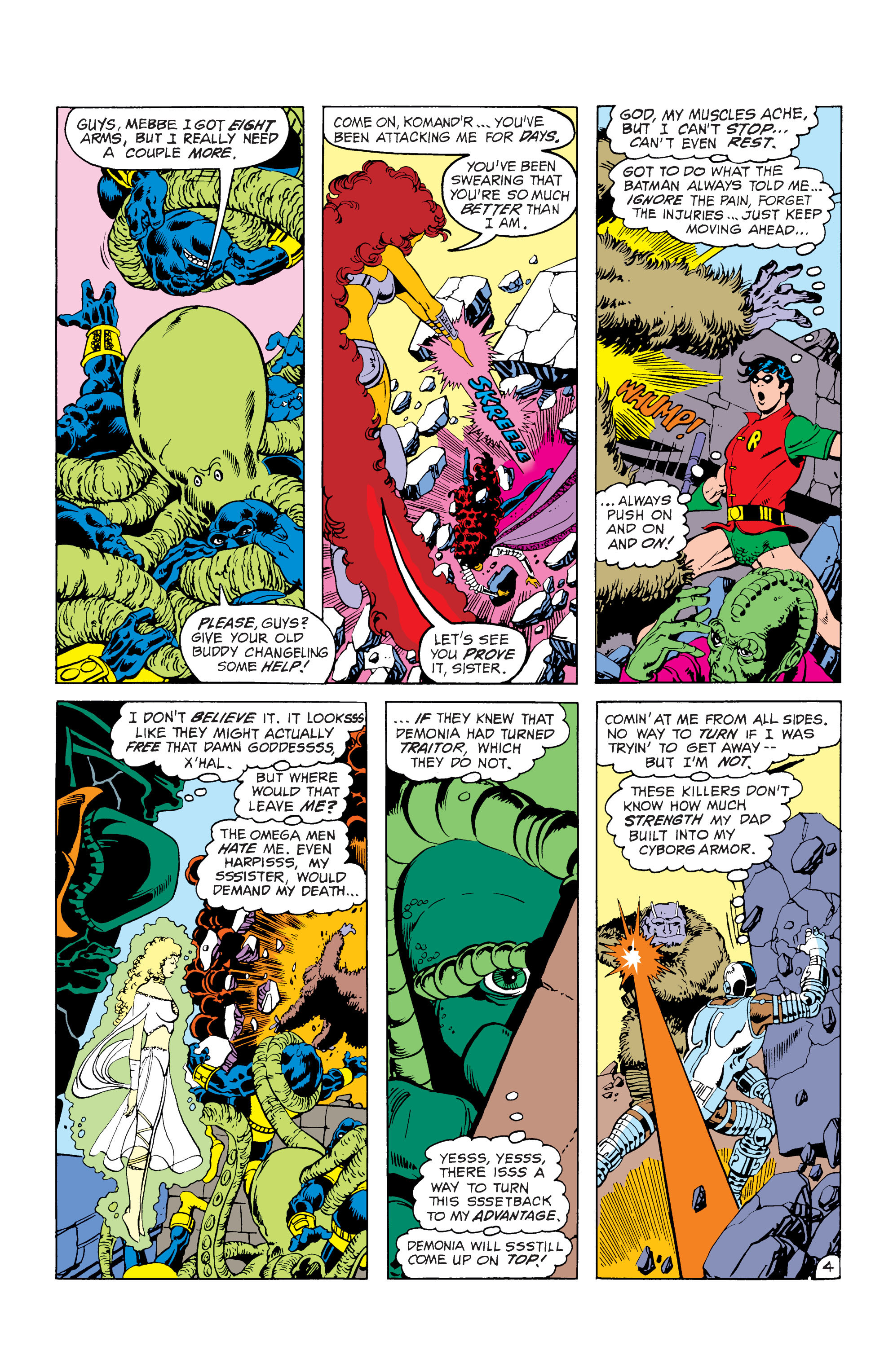 Read online The New Teen Titans (1980) comic -  Issue # _Annual 1 - 4