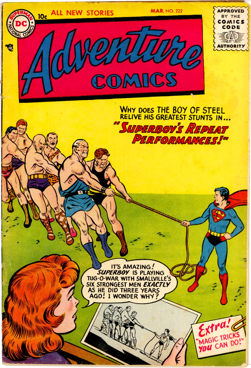 Read online Adventure Comics (1938) comic -  Issue #222 - 1