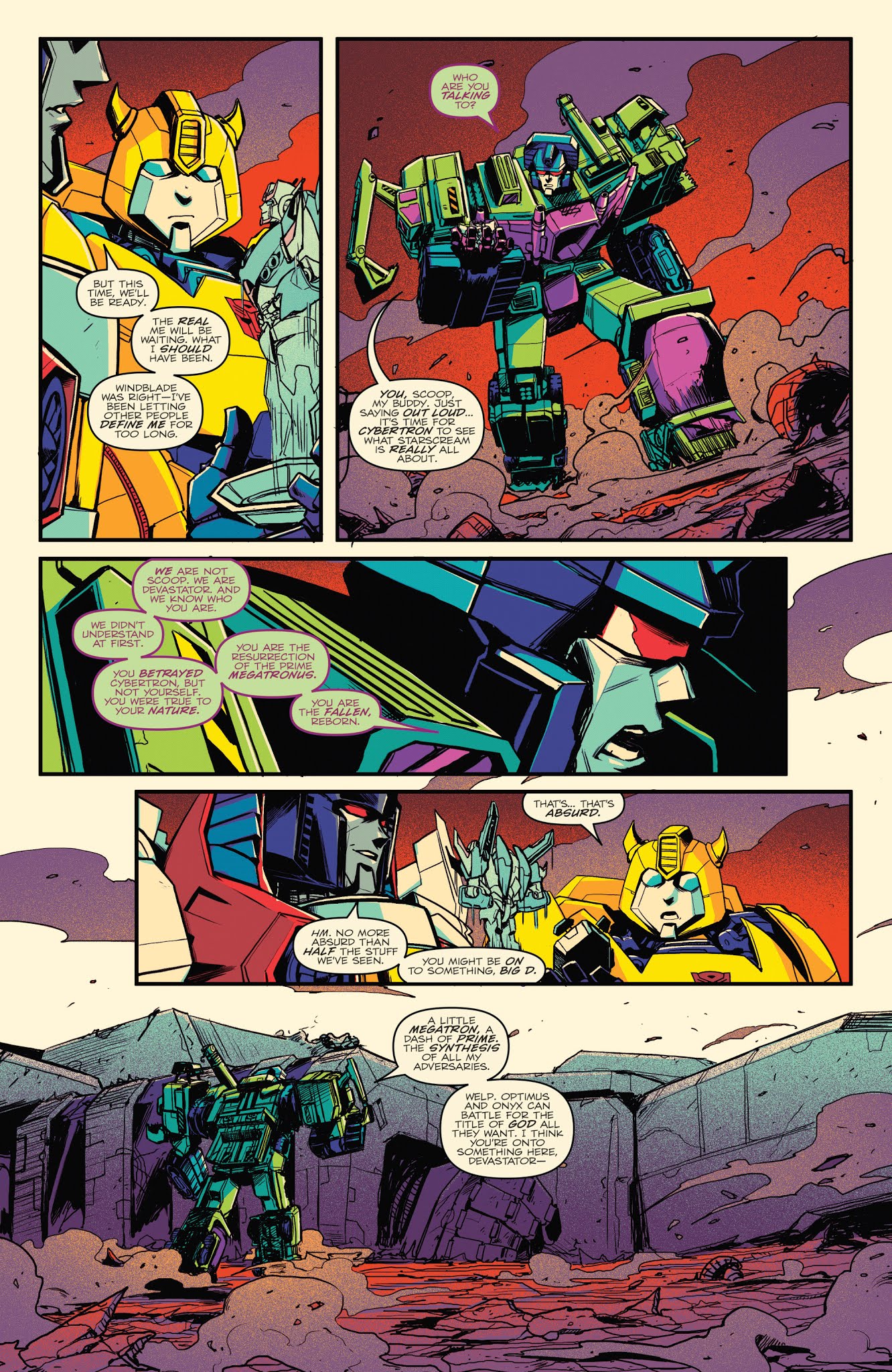 Read online Optimus Prime comic -  Issue #19 - 10