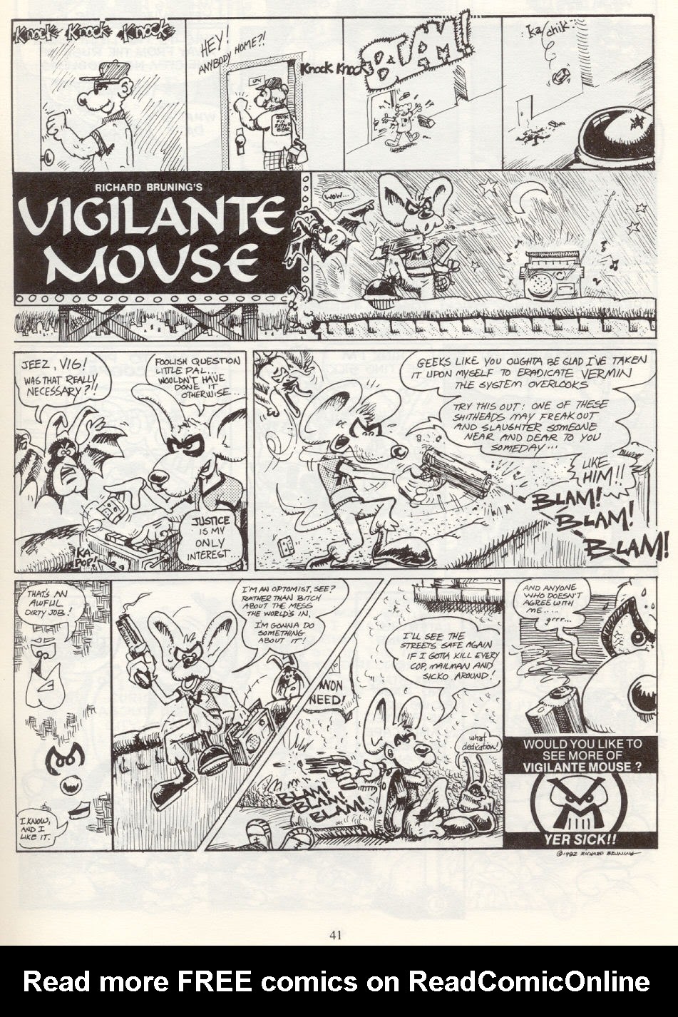 Read online Hardboiled Animal Comics comic -  Issue # Full - 43