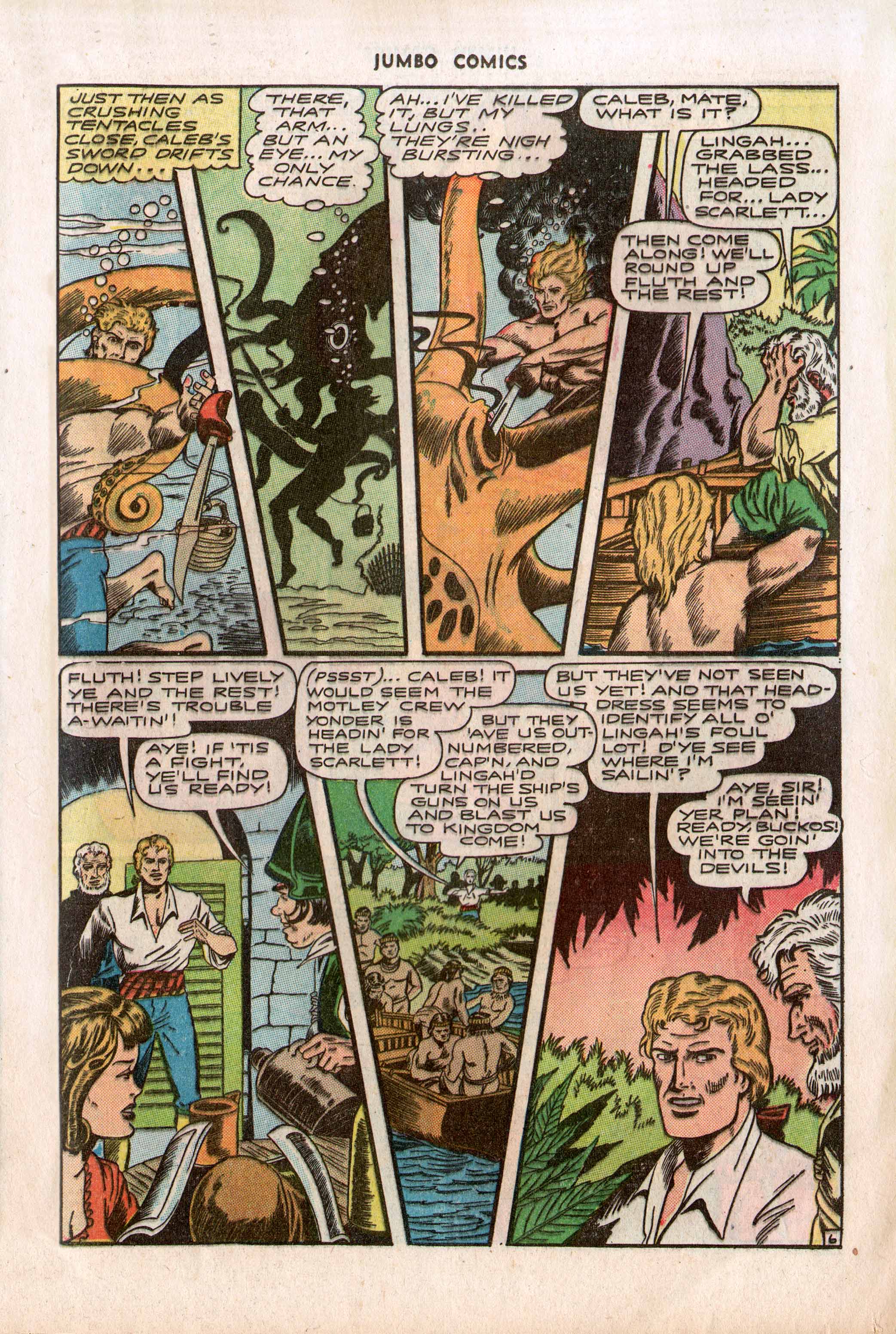 Read online Jumbo Comics comic -  Issue #93 - 25