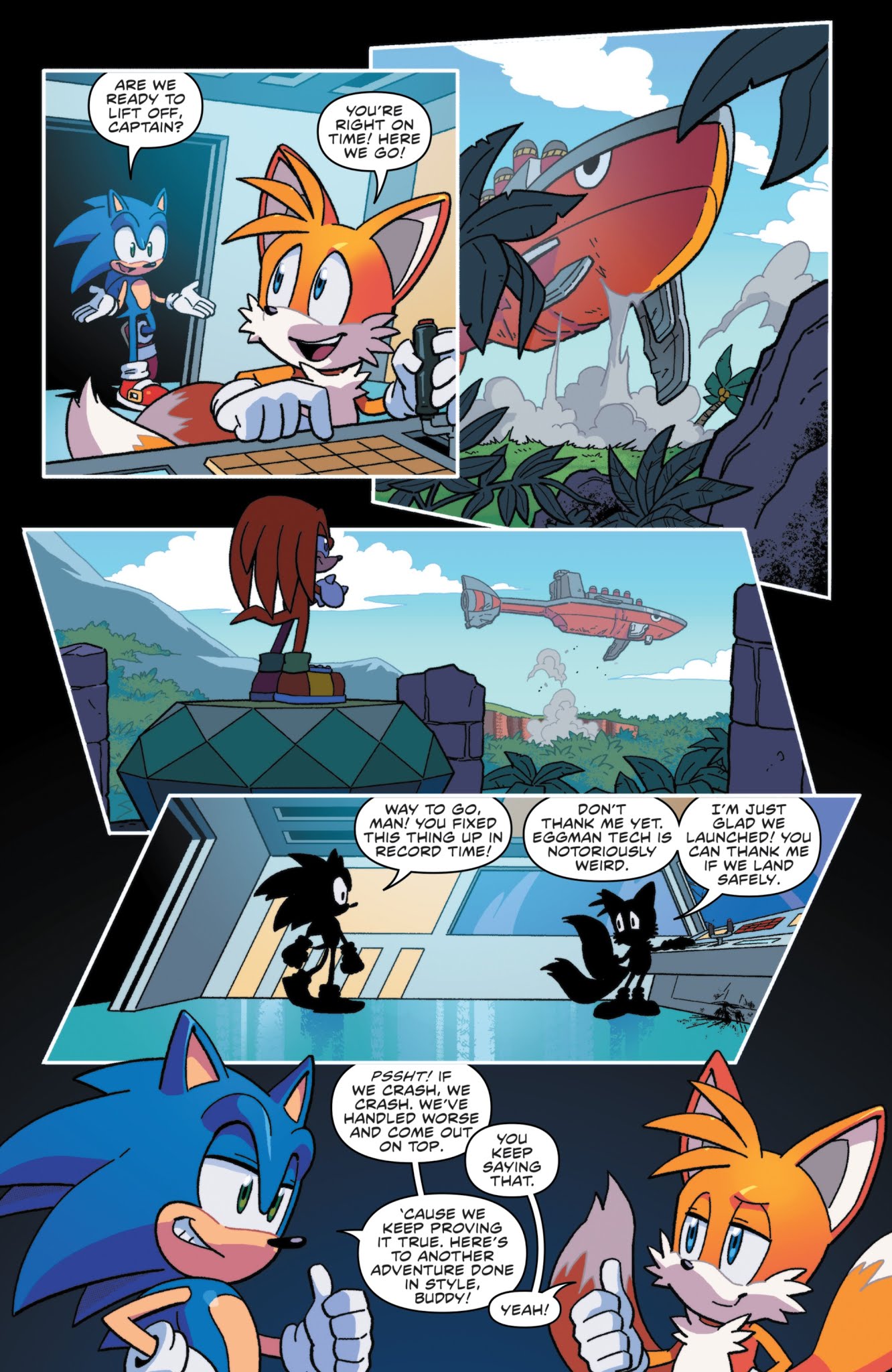 Read online Sonic the Hedgehog (2018) comic -  Issue #12 - 21