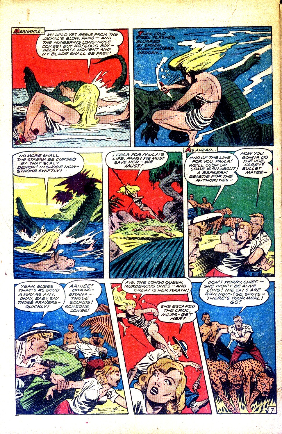 Read online Jungle Comics comic -  Issue #112 - 48