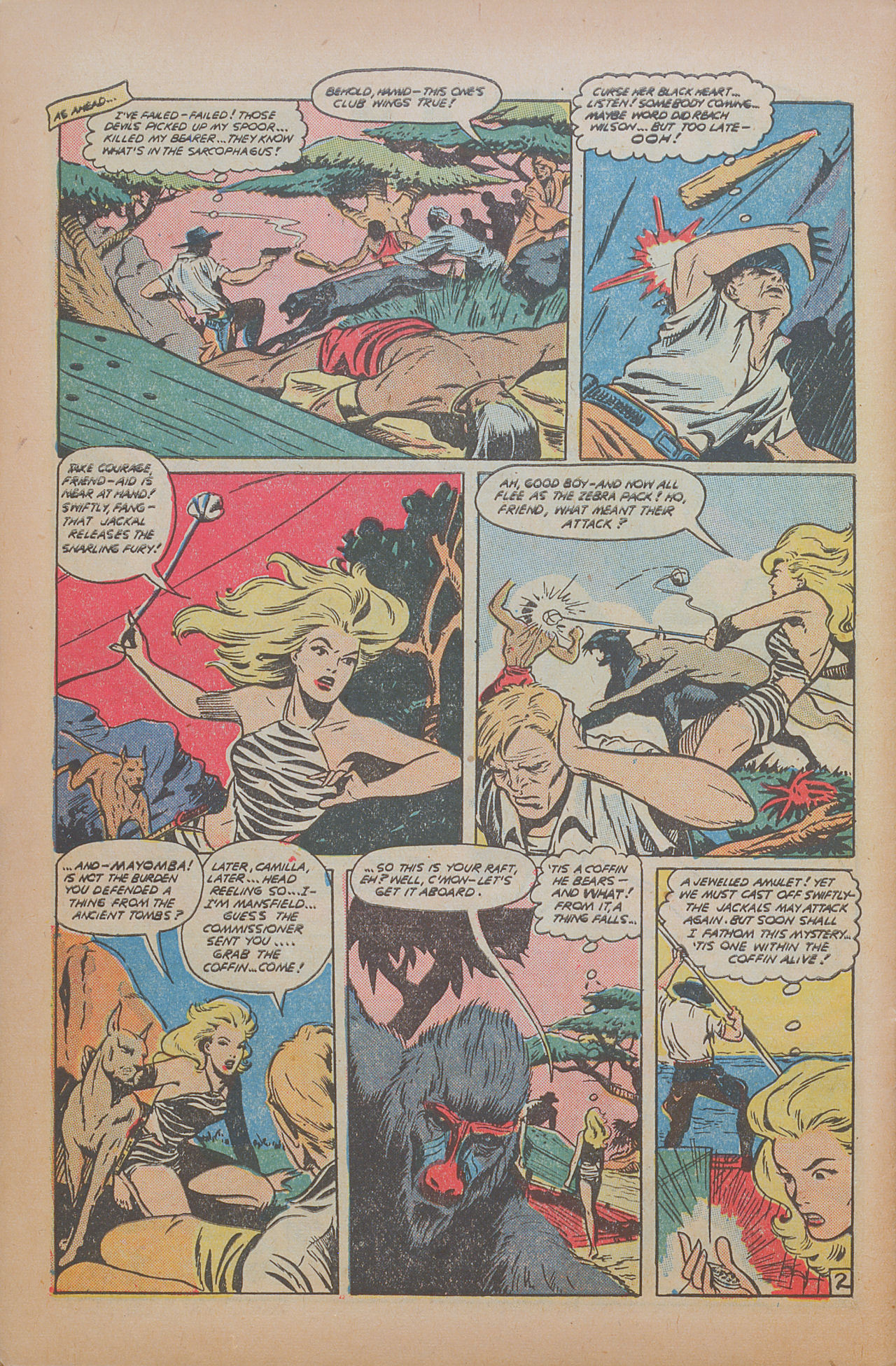 Read online Jungle Comics comic -  Issue #113 - 44