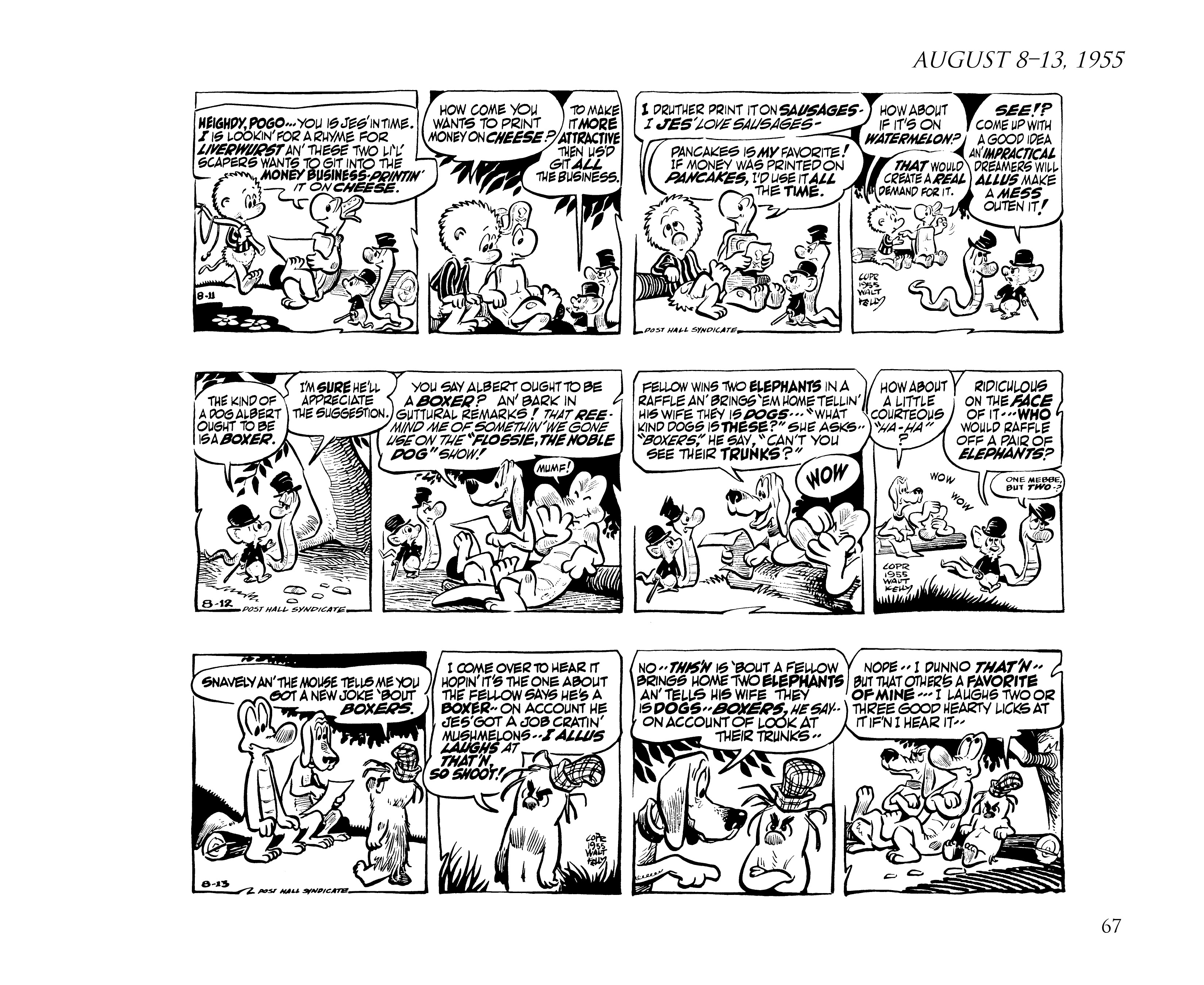 Read online Pogo by Walt Kelly: The Complete Syndicated Comic Strips comic -  Issue # TPB 4 (Part 1) - 79