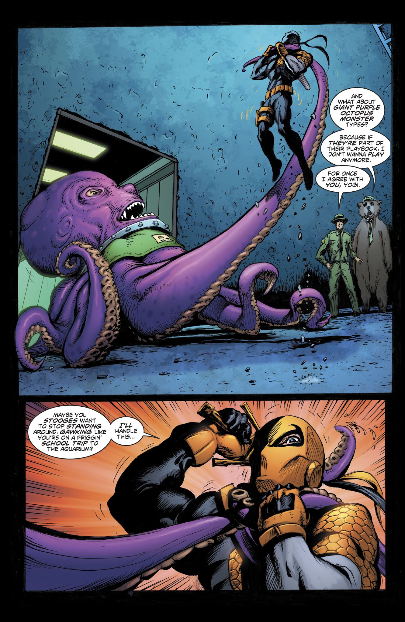 Read online Deathstroke/Yogi Bear Special comic -  Issue # Full - 25